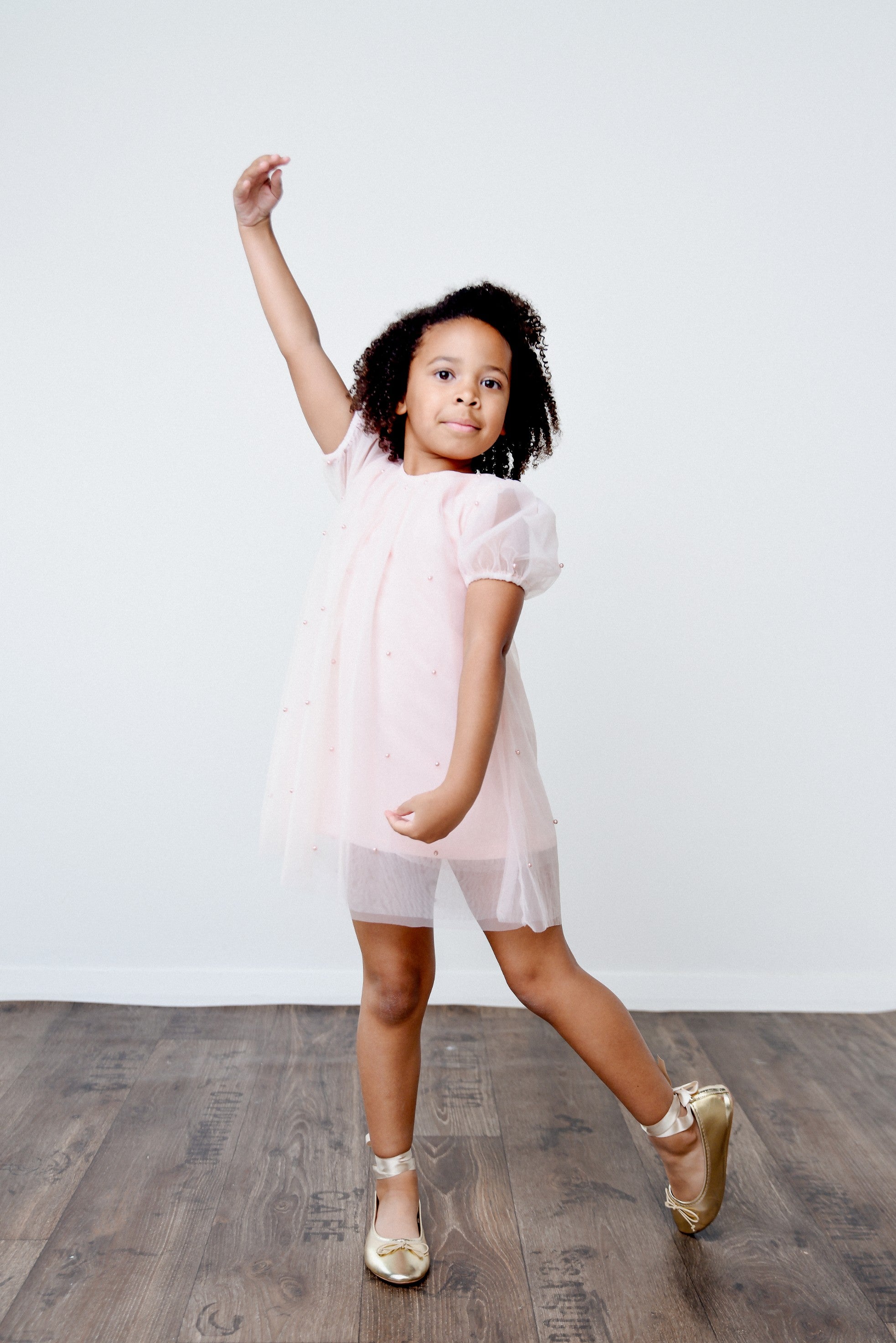 DOLLY® STARS &amp; MOON ⭐️ 🌙 VESTIDO DE HADA DE TUL rosa ballet
