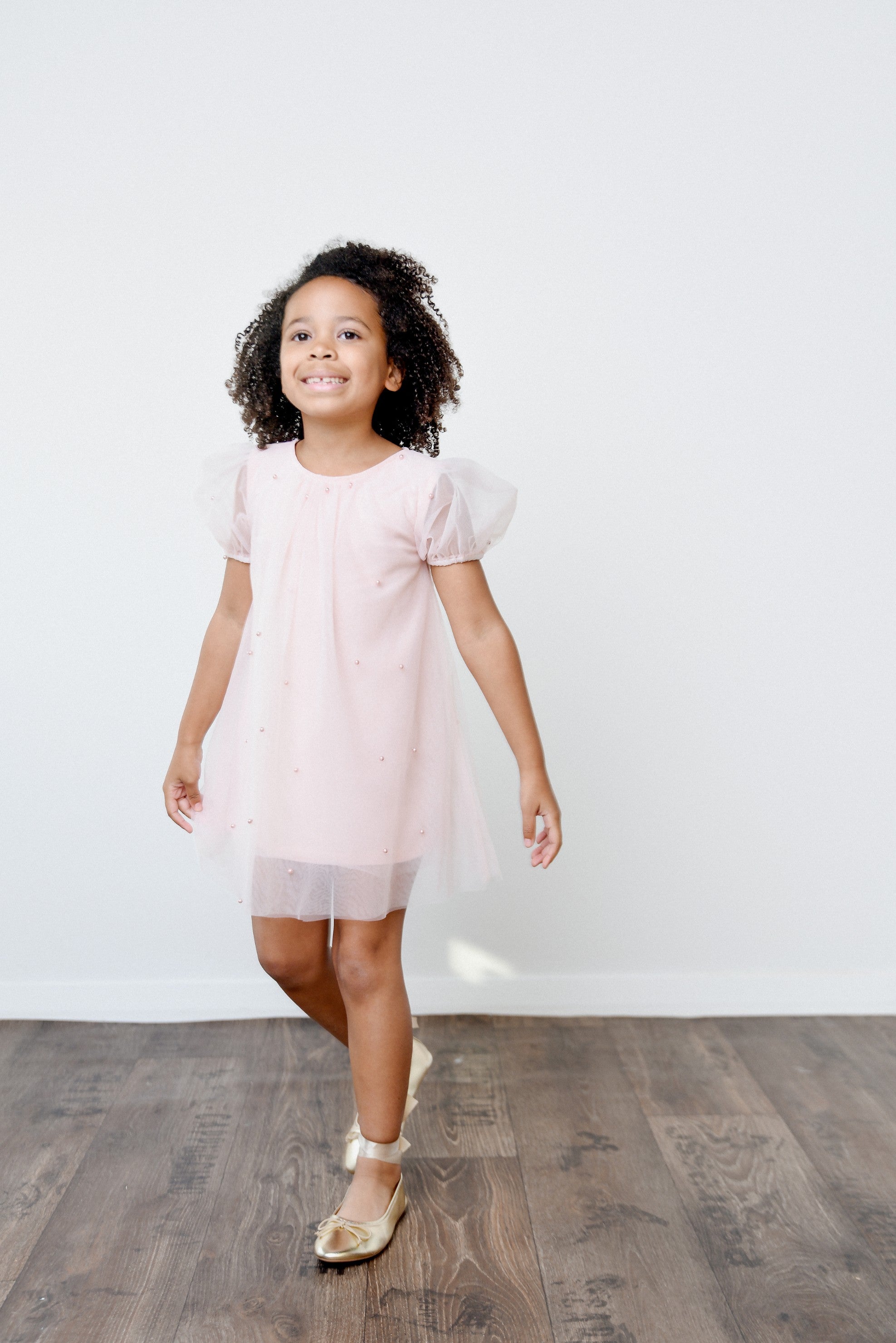 DOLLY® STARS &amp; MOON ⭐️ 🌙 VESTIDO DE HADA DE TUL rosa ballet