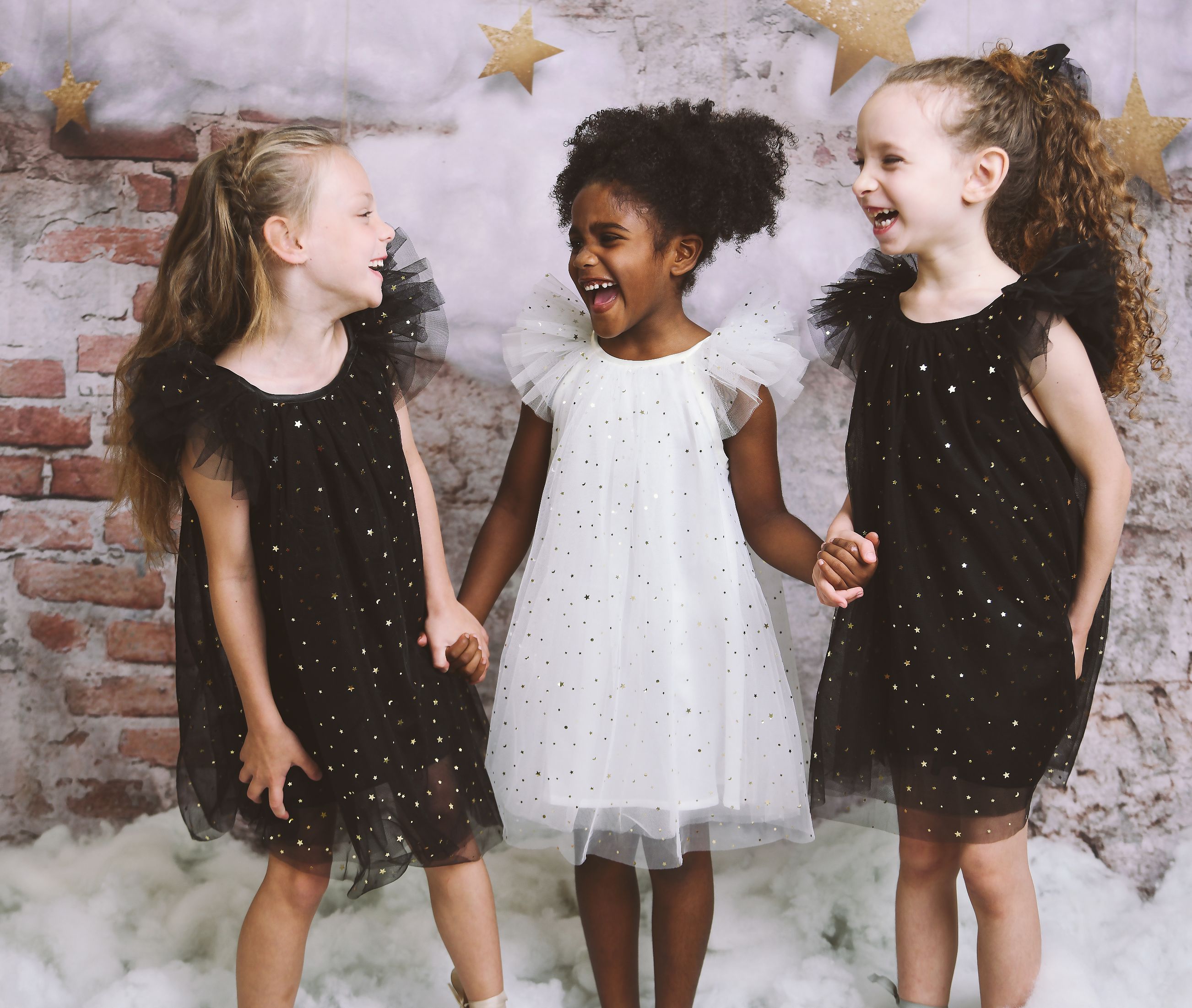 DOLLY® STARS &amp; MOON ⭐️ 🌙 VESTIDO DE HADA DE TUL blanco