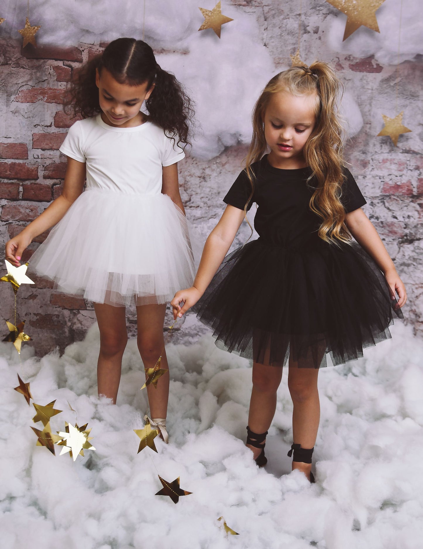 DOLLY® STARS &amp; MOON ⭐️ 🌙 VESTIDO DE HADA DE TUL rosa ballet