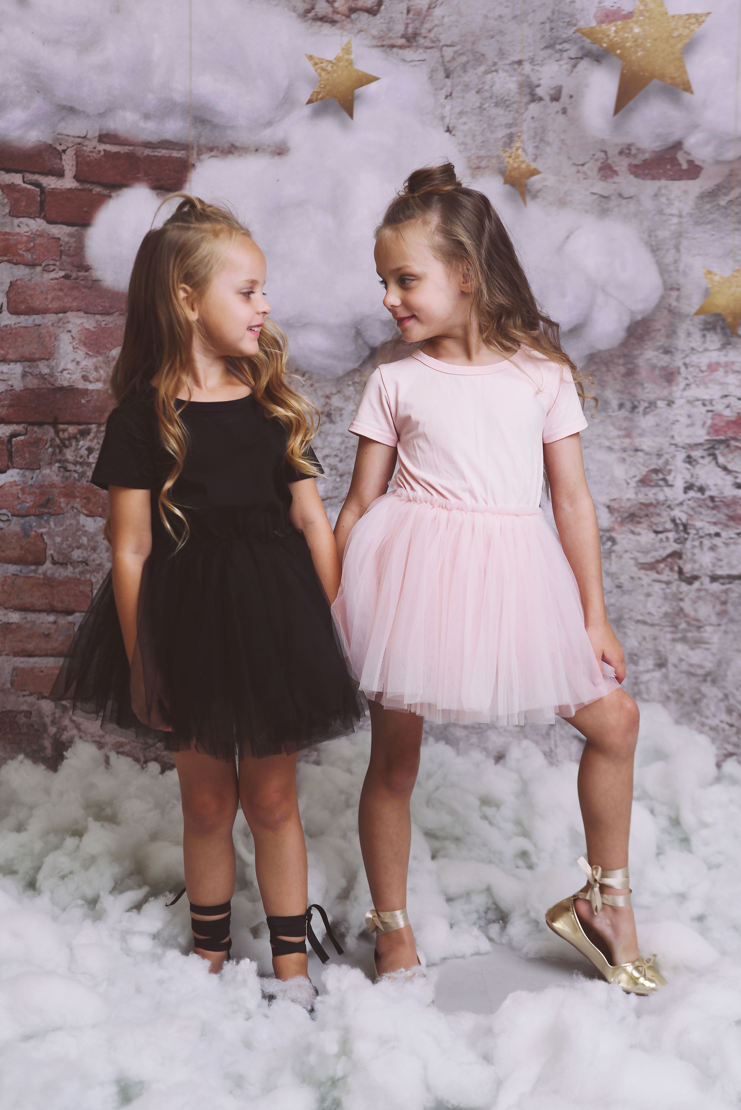 DOLLY® STARS &amp; MOON ⭐️ 🌙 VESTIDO DE HADA DE TUL rosa ballet