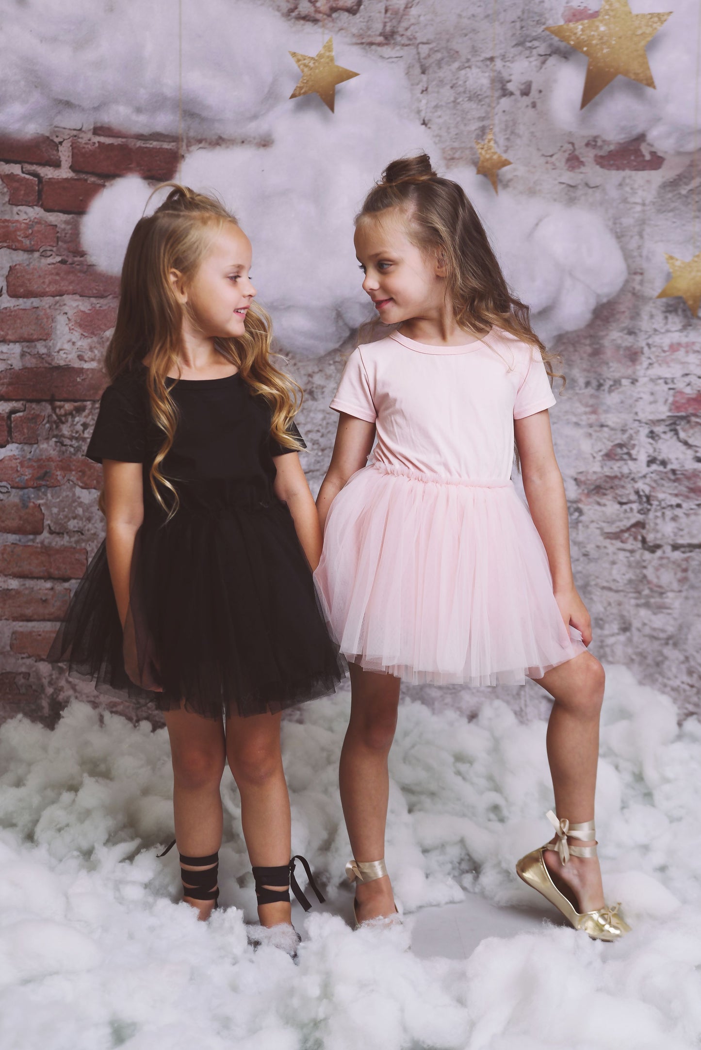 DOLLY® STARS &amp; MOON ⭐️ 🌙 VESTIDO DE HADA DE TUL rosa ballet
