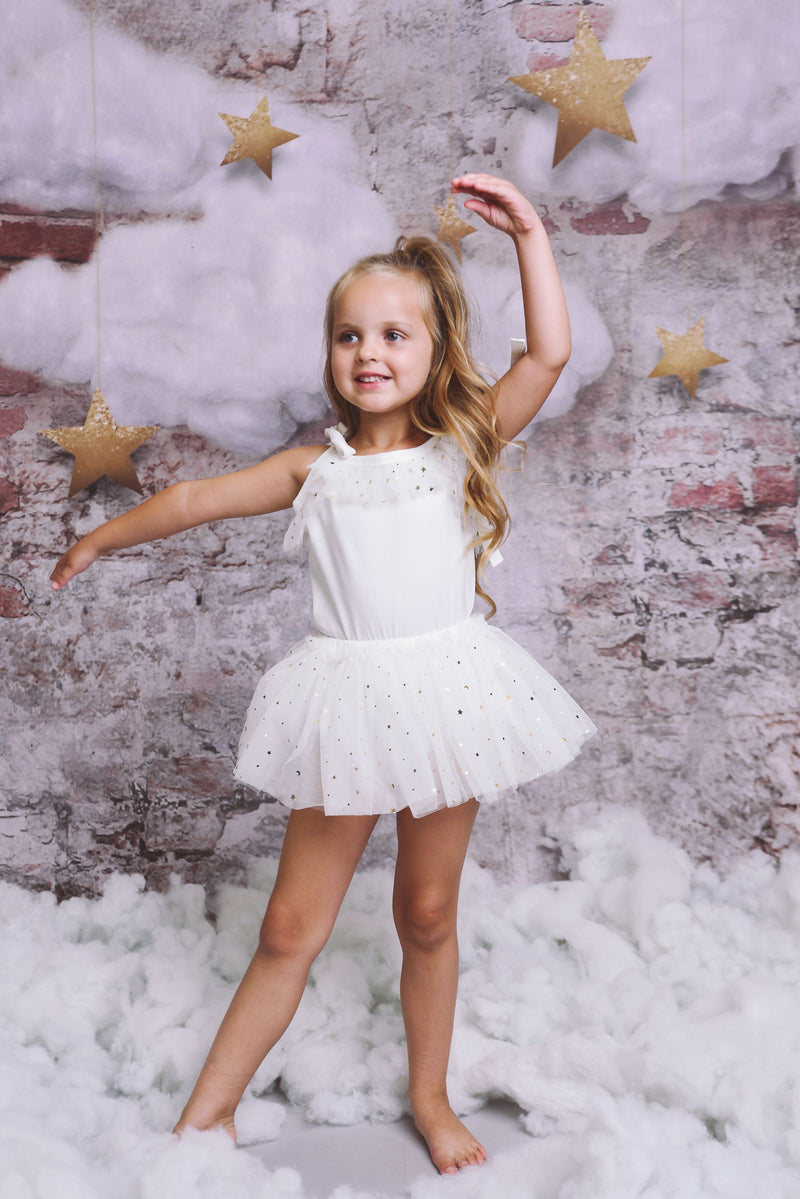 DOLLY® STARS & MOON ⭐️ 🌙 TULLE TUTU BLOOMER white