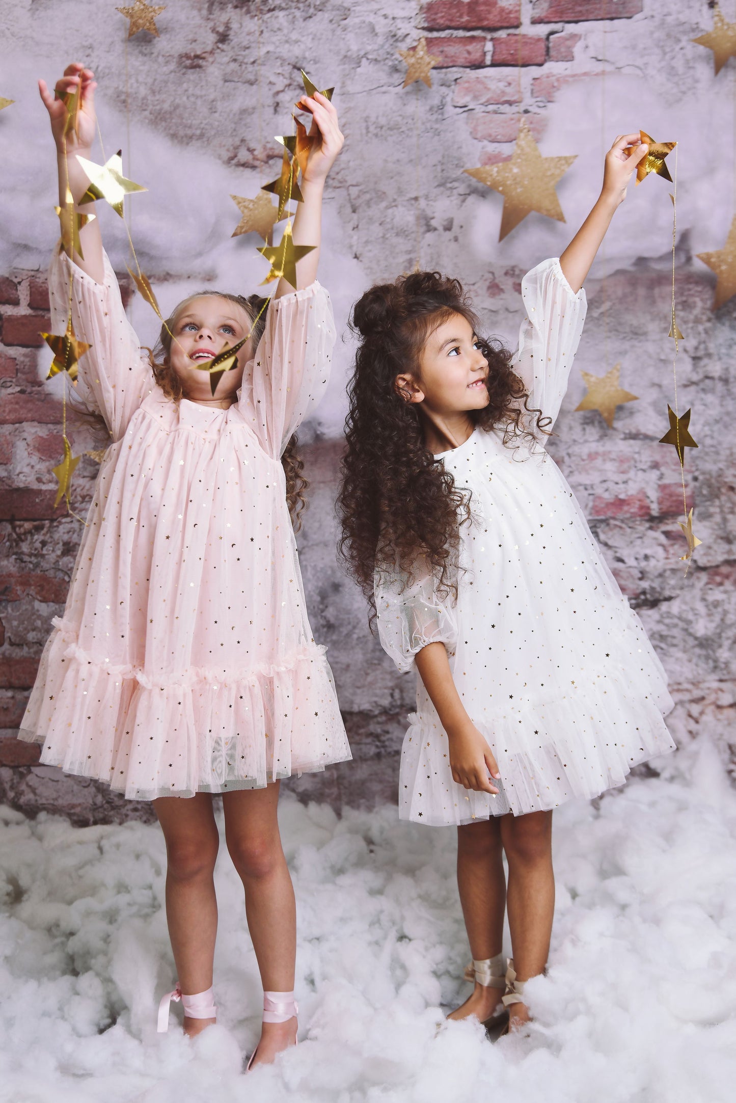 DOLLY® STARS &amp; MOON ⭐️ 🌙 VESTIDO TUL EMPRESS blanco