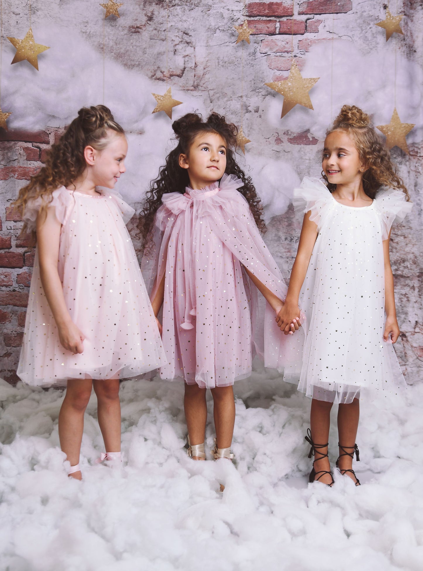 DOLLY® STARS & MOON ⭐️ 🌙 TULLE FAIRY DRESS white