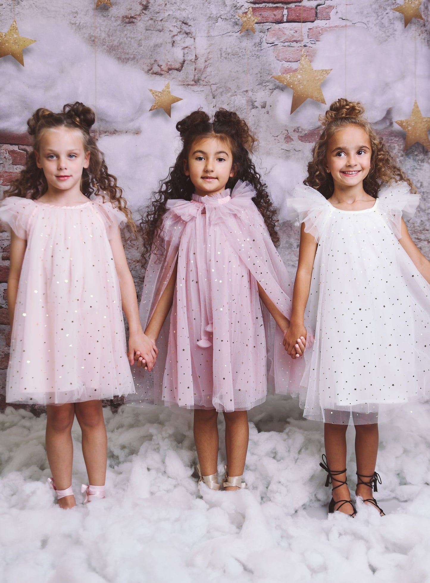 DOLLY® STARS & MOON ⭐️ 🌙 TULLE FAIRY DRESS ballet pink