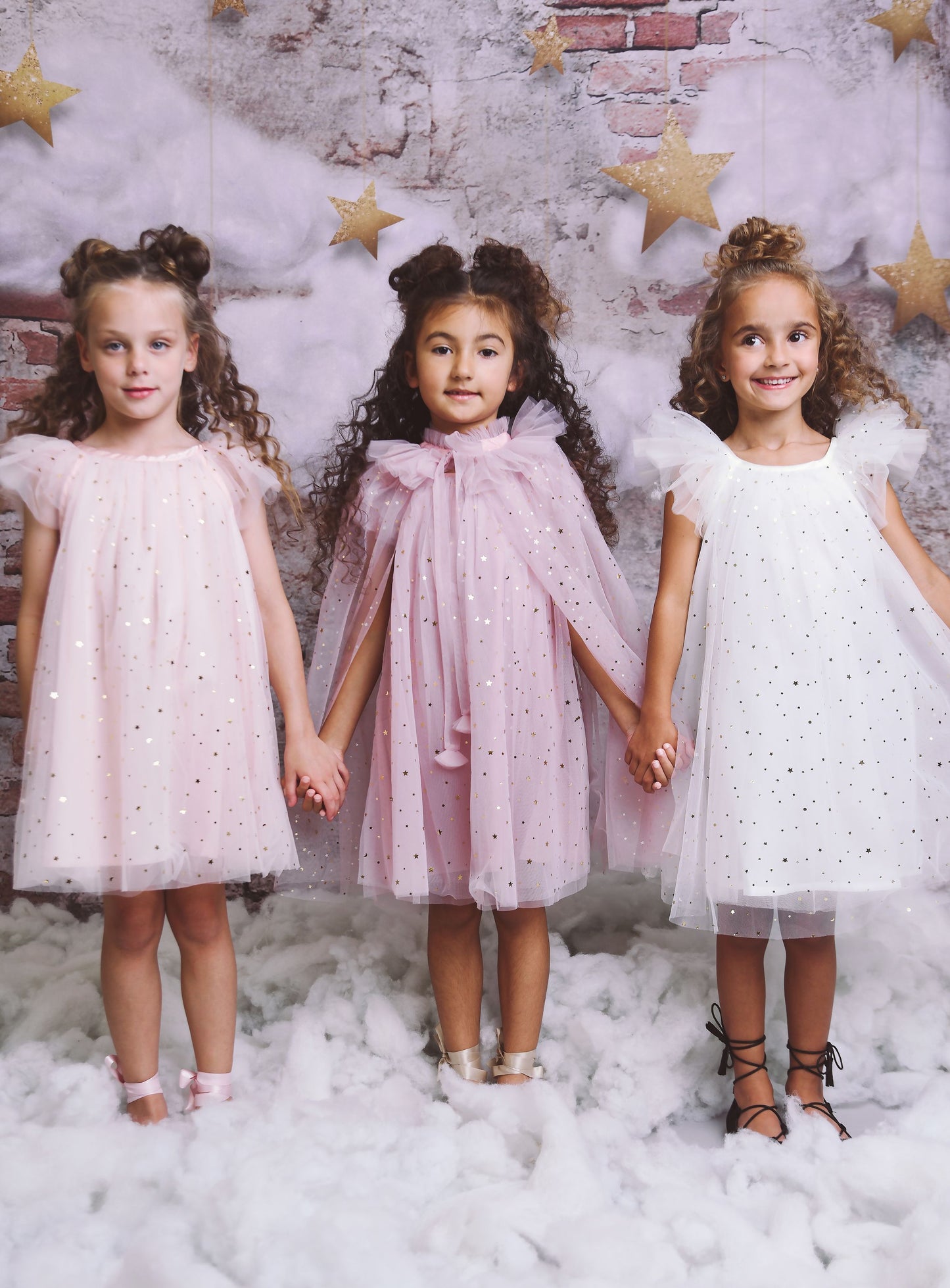 DOLLY® STARS & MOON ⭐️ 🌙 TULLE FAIRY DRESS white