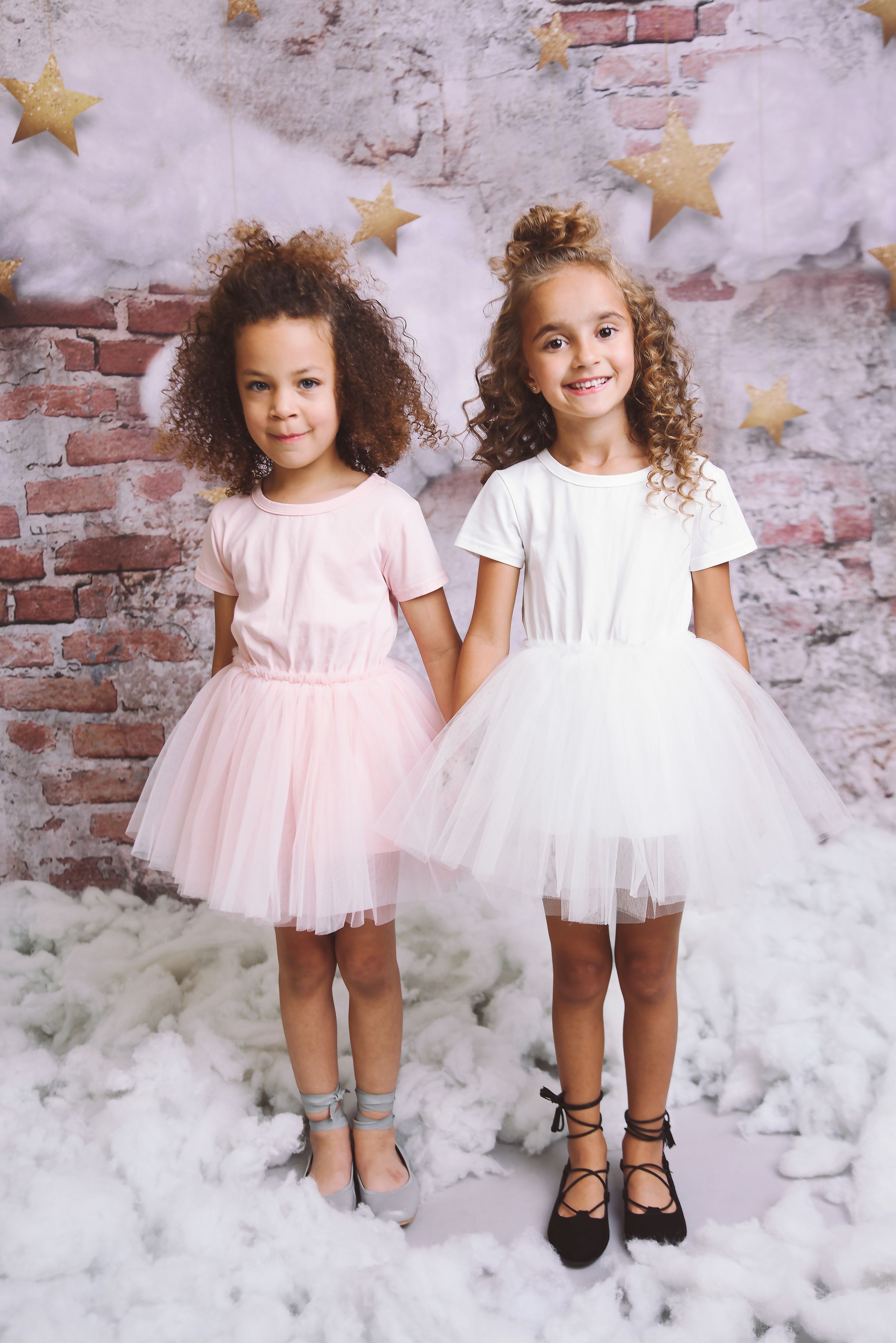 DOLLY® STARS &amp; MOON ⭐️ 🌙 VESTIDO DE HADA DE TUL rosa ballet