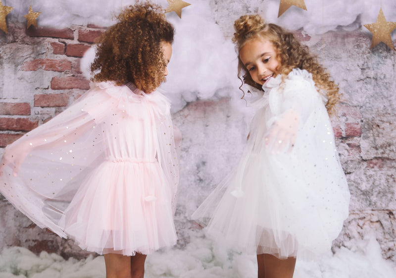 DOLLY® STARS &amp; MOON ⭐️ 🌙 CAPA DE TUL rosa ballet