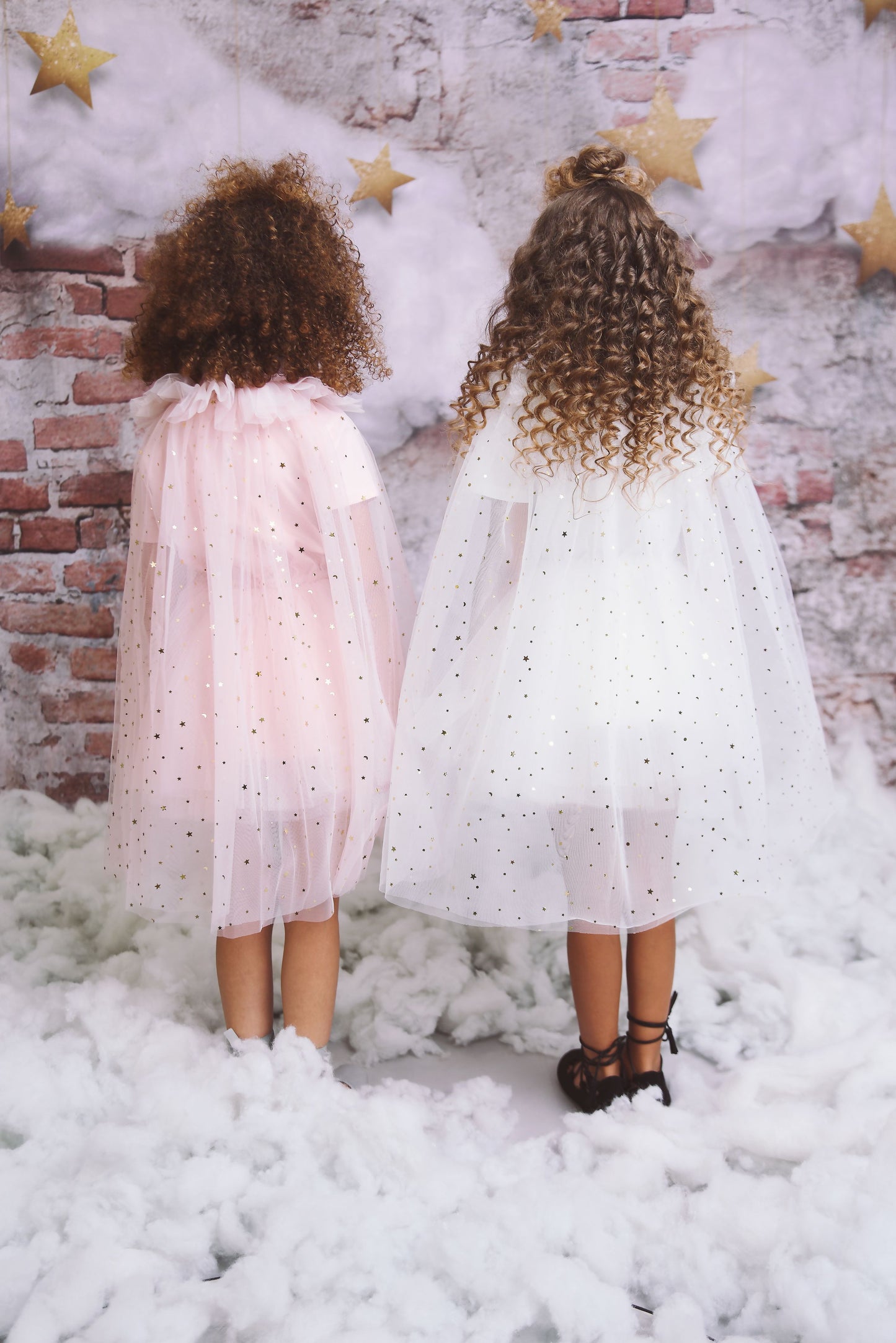 DOLLY® STARS & MOON ⭐️ 🌙 TULLE CAPE white