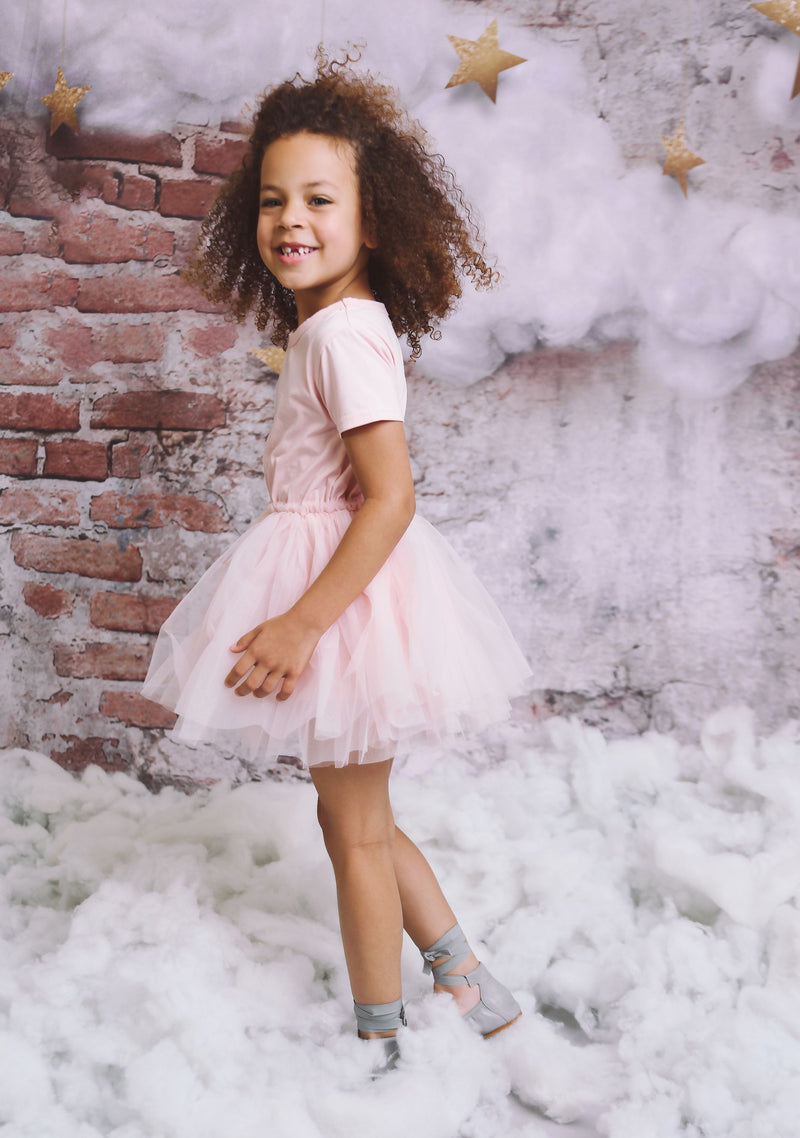 DOLLY® TUTULLY T-SHIRT TUTU DRESS ballet pink