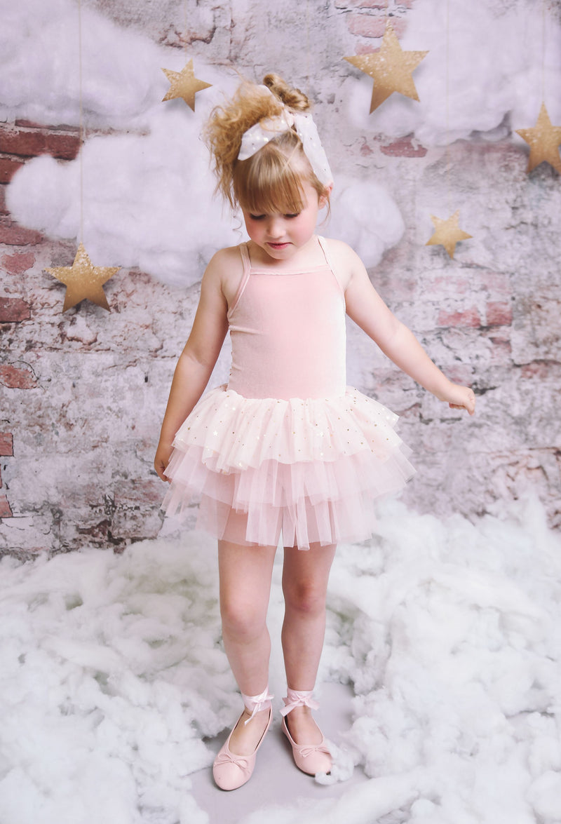 DOLLY® STARS &amp; MOON ⭐️ 🌙 Coletero de tul rosa ballet