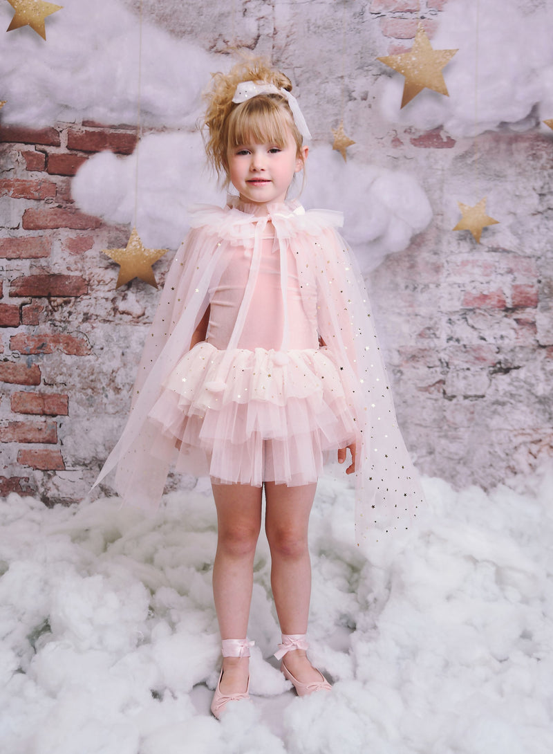 DOLLY® STARS & MOON ⭐️ 🌙 TULLE CAPE ballet pink