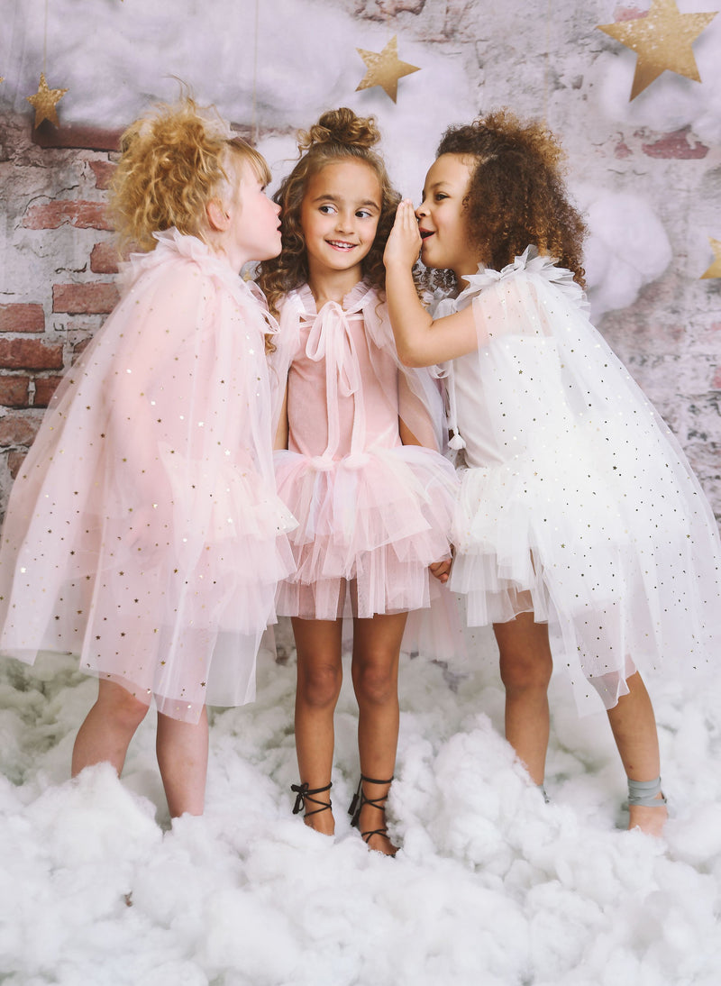 DOLLY® STARS &amp; MOON ⭐️ 🌙 CAPA DE TUL rosa ballet