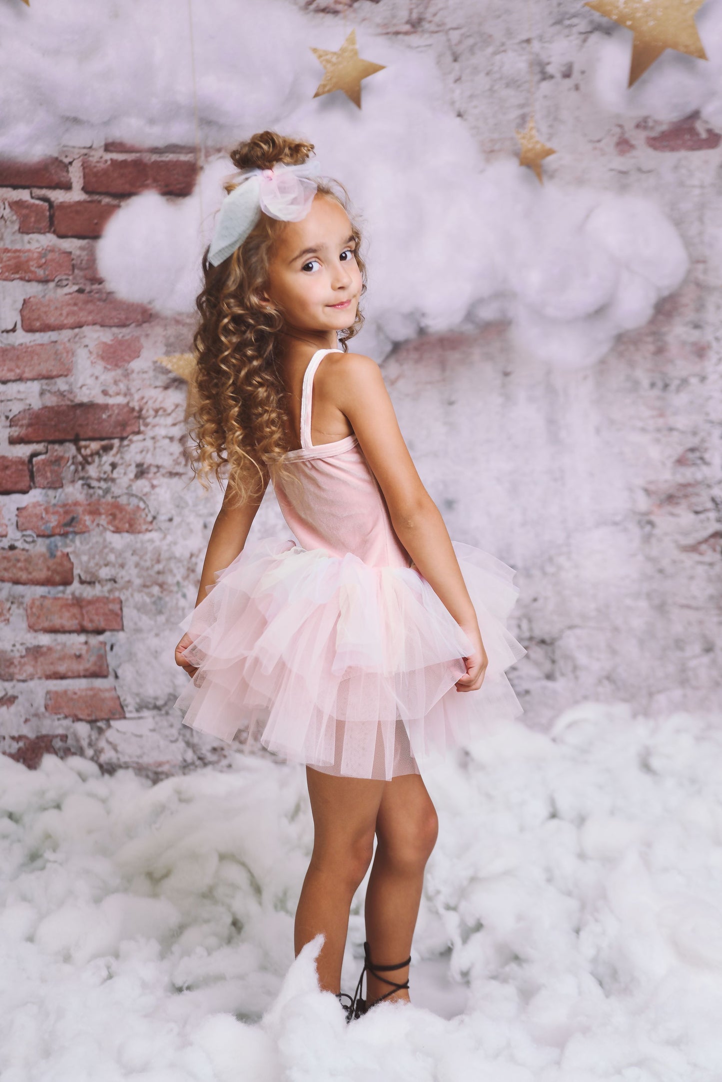 DOLLY® VELVET LEOTARD ROMPER TUTU DRESS UNICORN RAINBOW PASTELS 🦄 🌈  TULLE rainbow