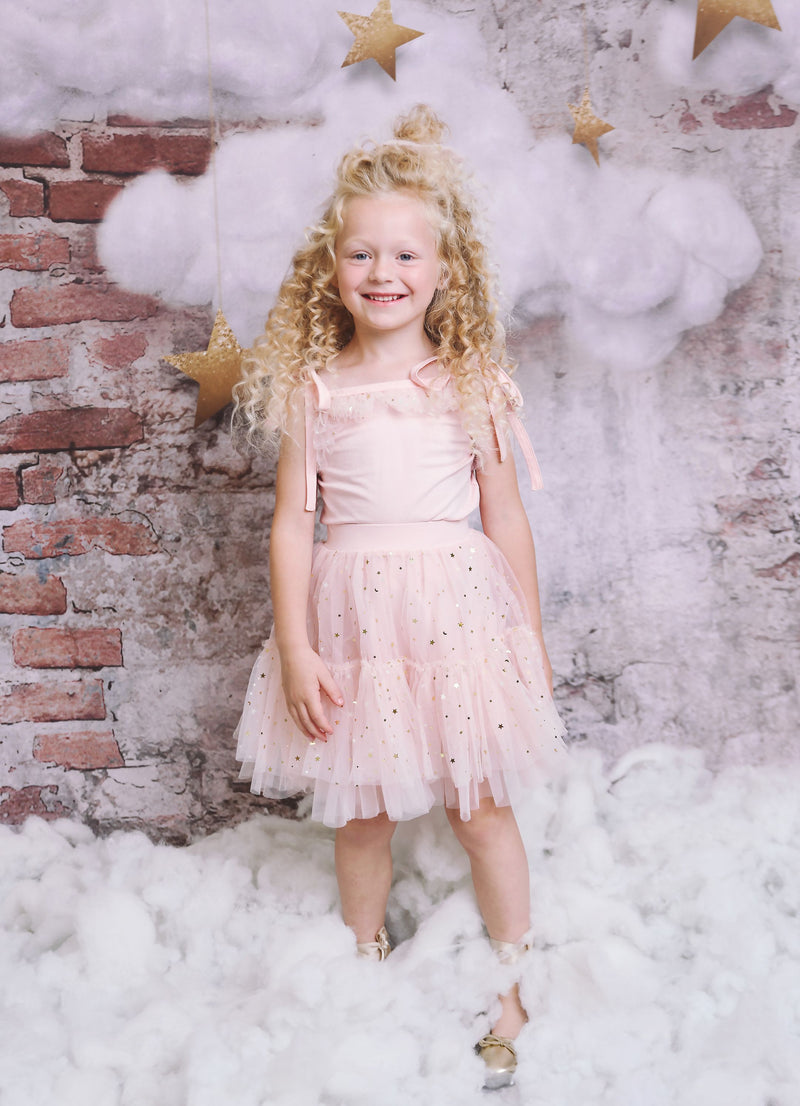 DOLLY® STARS &amp; MOON ⭐️ 🌙 TULE TUTU rosa ballet