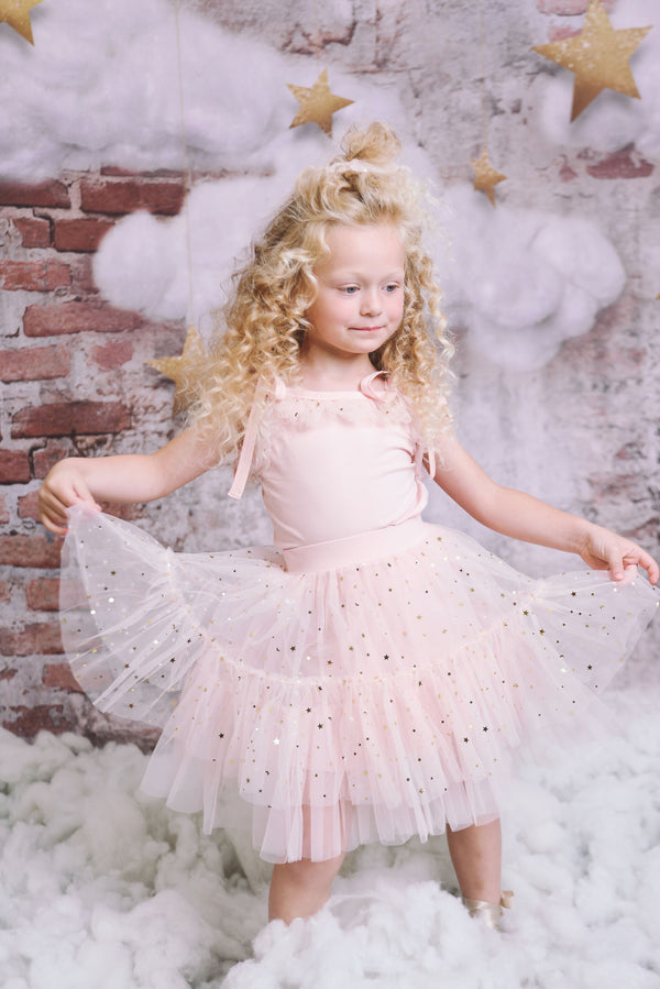 DOLLY® STARS & MOON ⭐️ 🌙 TULLE TUTU ballet pink