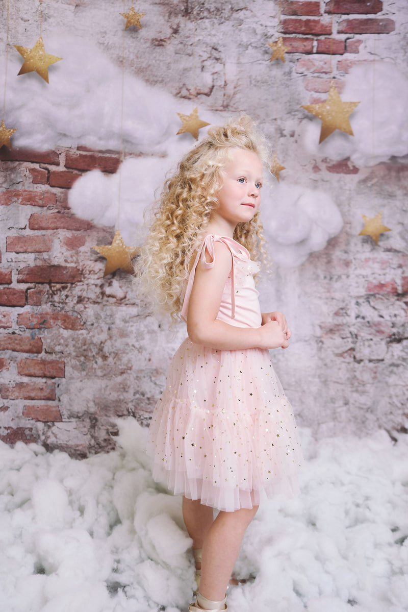 DOLLY® STARS &amp; MOON ⭐️ 🌙 TULE TUTU rosa ballet