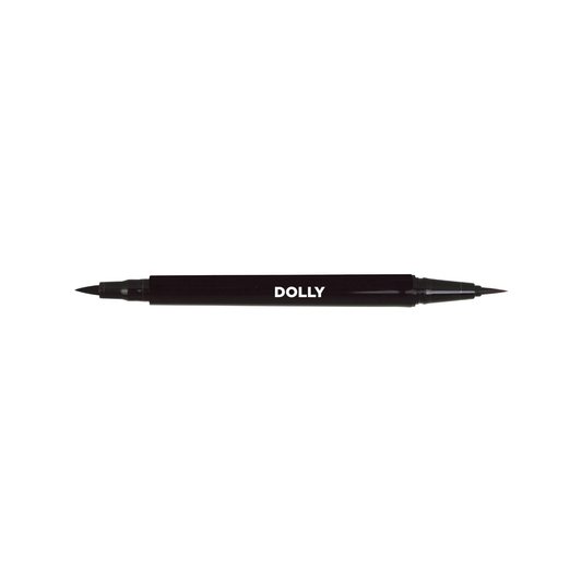 DOLLY Bolígrafo definidor de ojos de doble punta - Negro