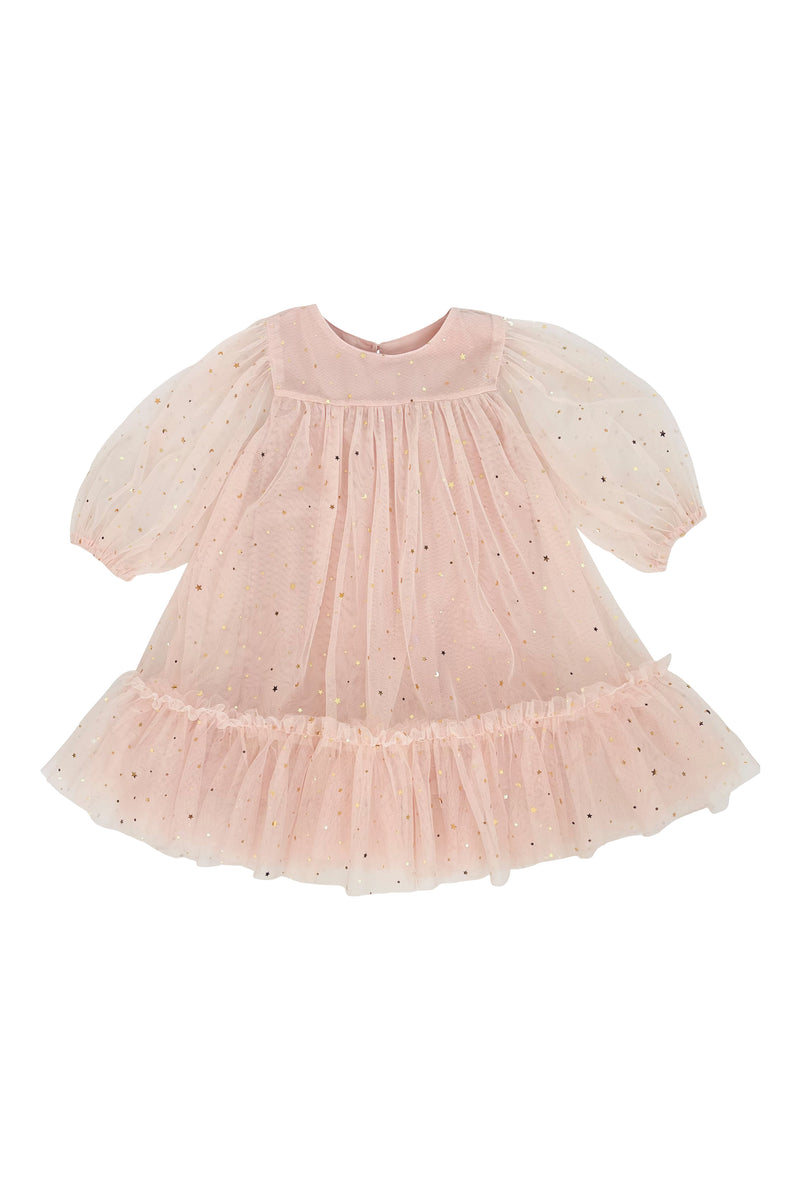 DOLLY® STARS & MOON ⭐️ 🌙 TULLE EMPRESS DRESS ballet pink