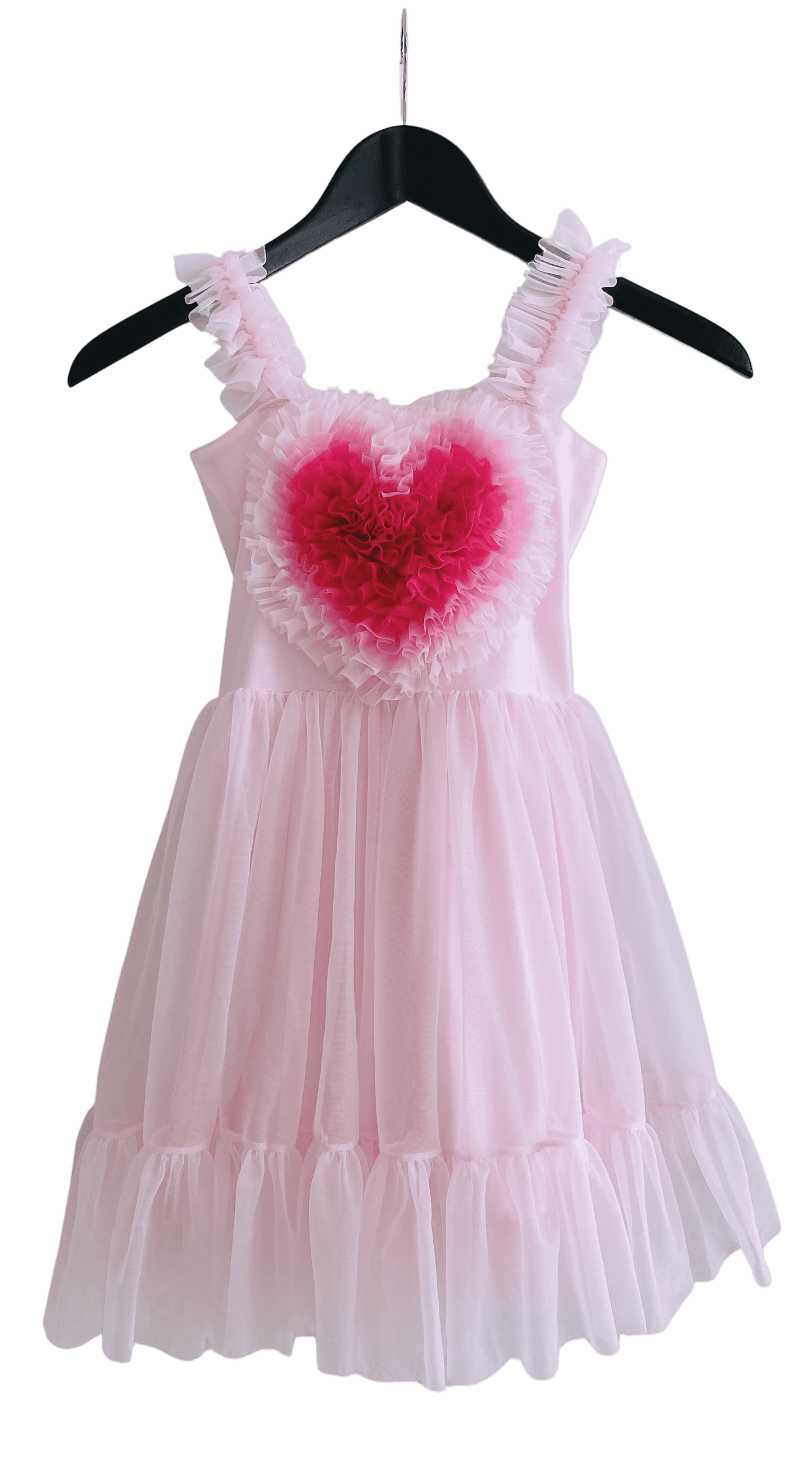 DOLLY ♥ HEART DRESS WITH LACE-UP BACK DRESS strawberry