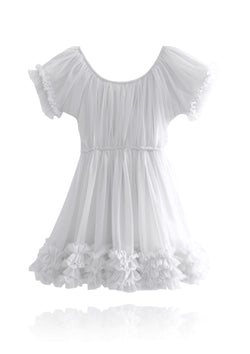 DOLLY by Le Petit Tom ® FRILLY DRESS off-white - DOLLY by Le Petit Tom ®