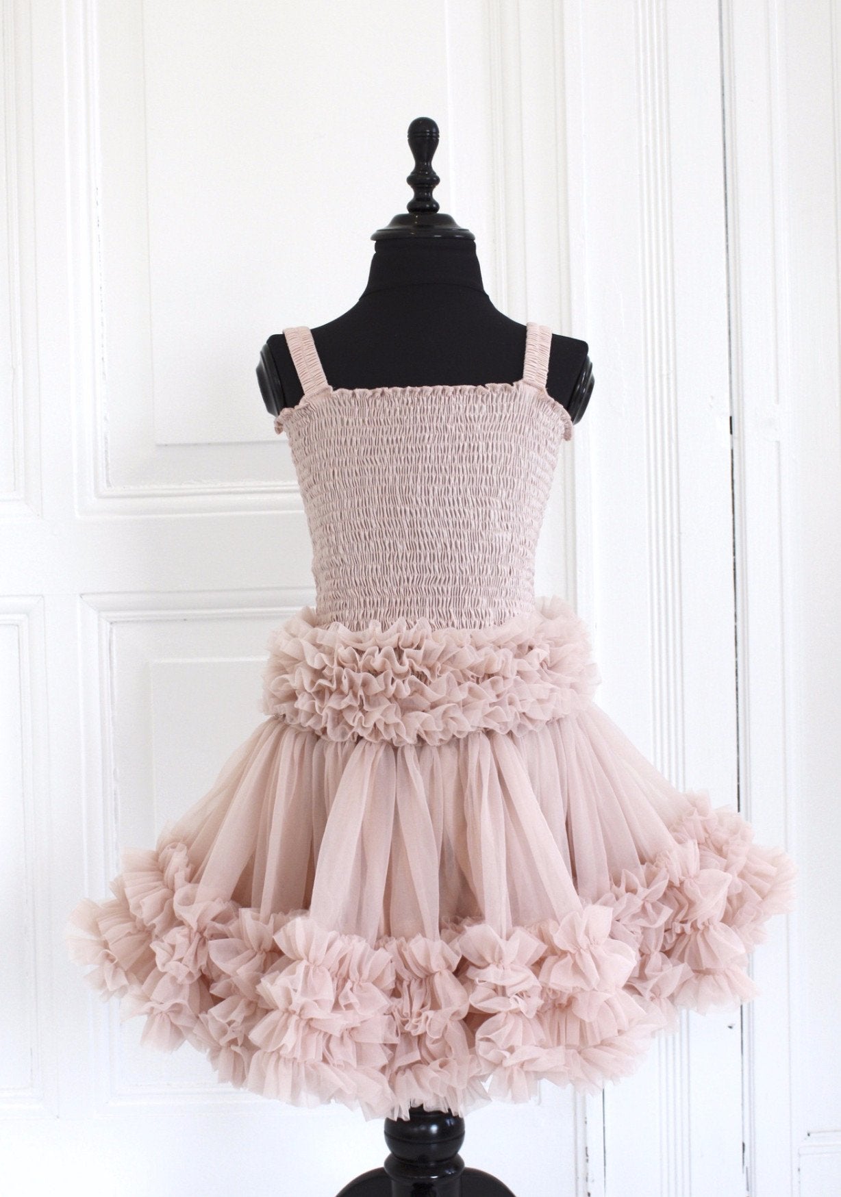 DOLLY by Le Petit Tom ® FRILLY TOP ballet pink - DOLLY by Le Petit Tom ®