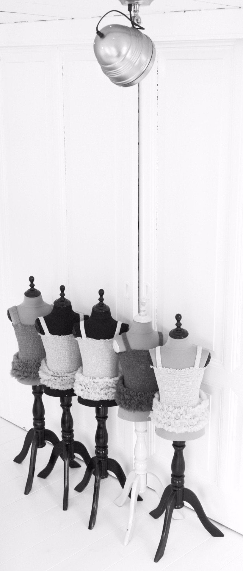 DOLLY by Le Petit Tom ® FRILLY TOP off-white - DOLLY by Le Petit Tom ®