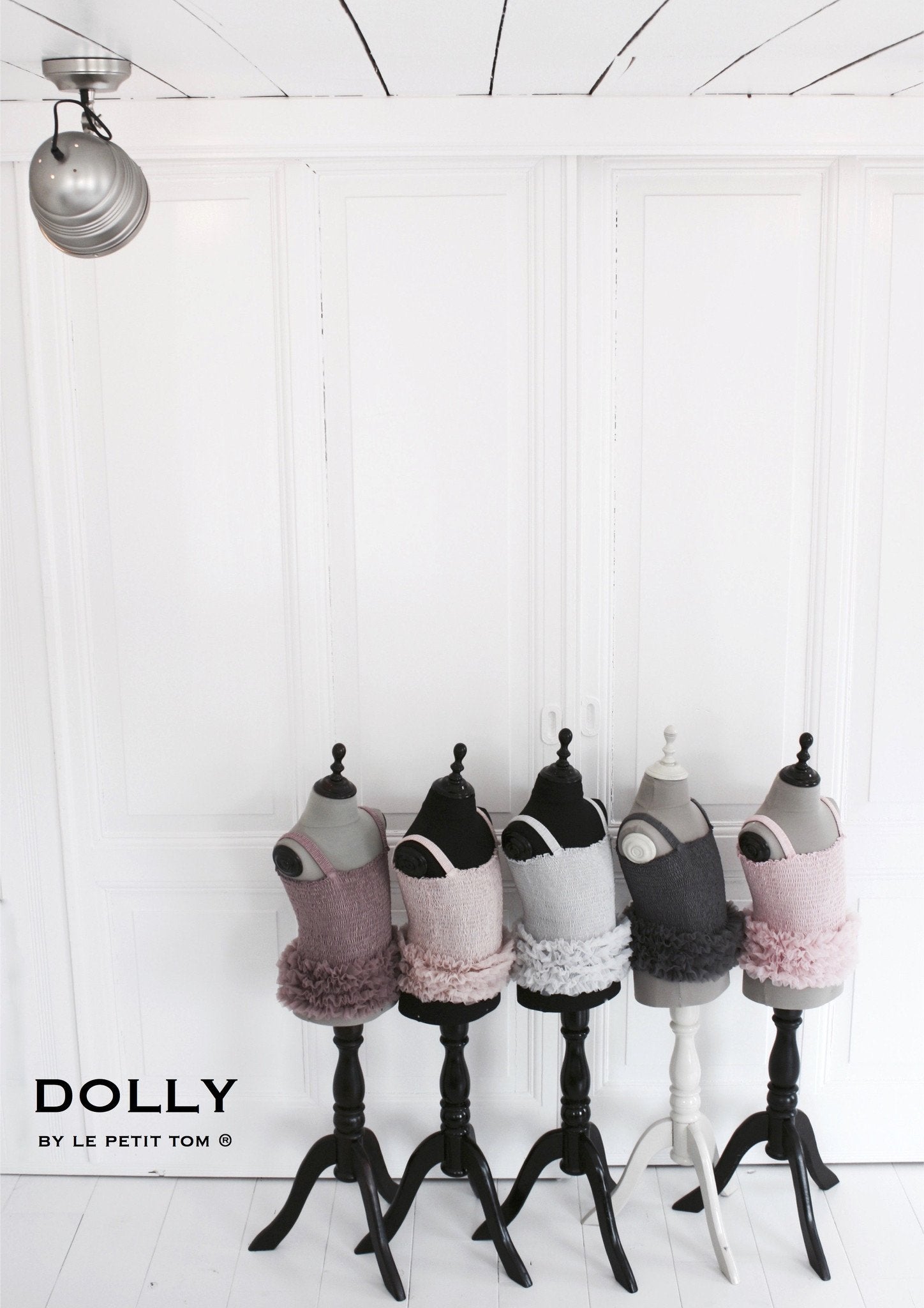 DOLLY by Le Petit Tom ® FRILLY TOP ballet pink - DOLLY by Le Petit Tom ®