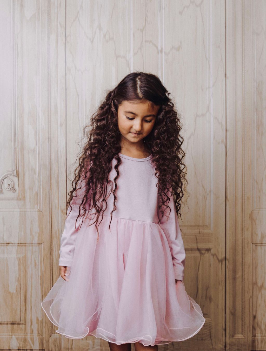 VESTIDO CON TUTÚ ALAS DE MARIPOSA DOLLY by Le Petit Tom ® rosa