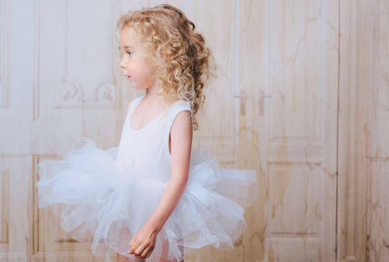 VESTIDO TIMELESS TUTU blanco DOLLY by Le Petit Tom ®