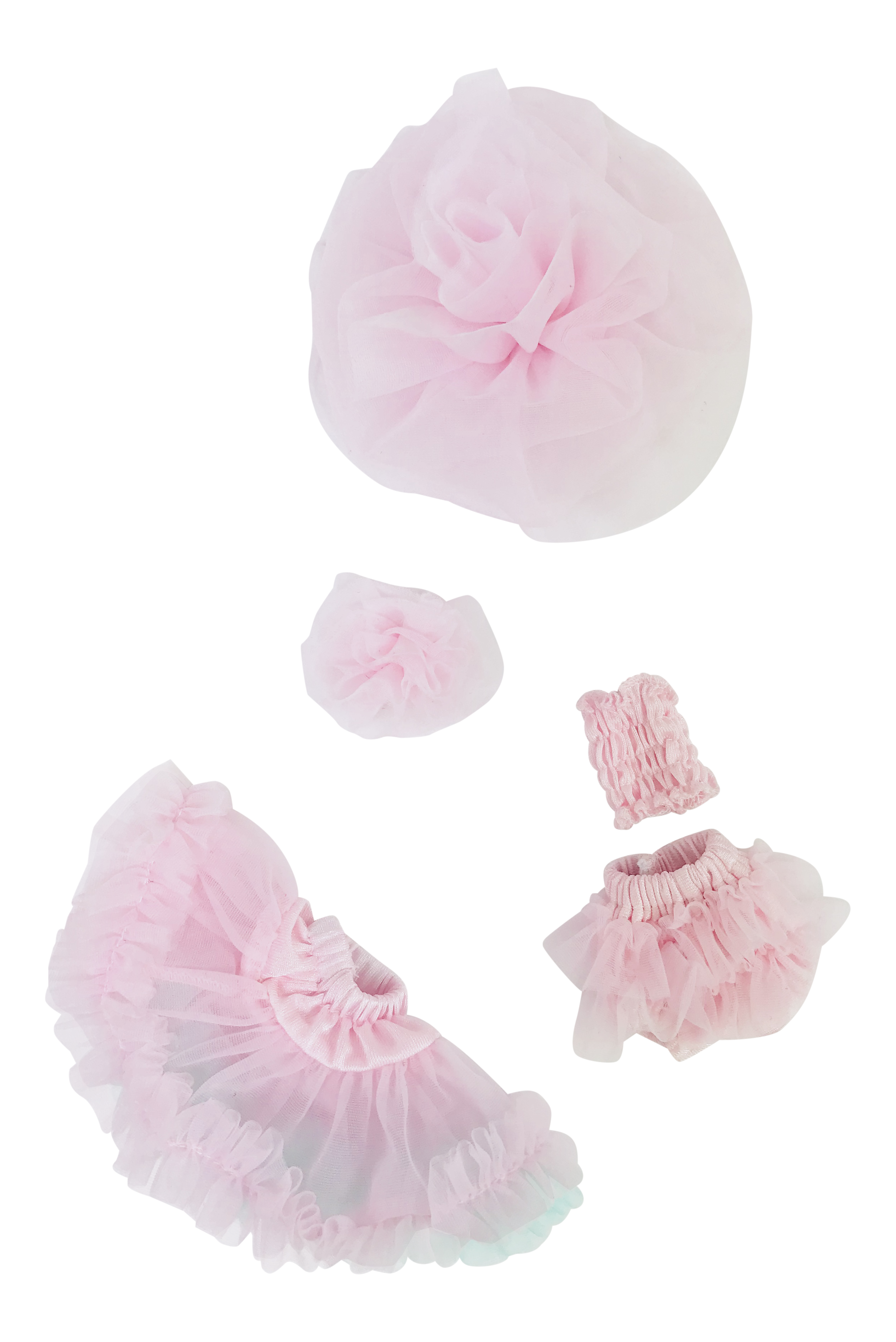 ANGELA Doll clothing DOLLY PETTISKIRT FASHION SET - many colors-dolls-DOLLY by Le Petit Tom ®