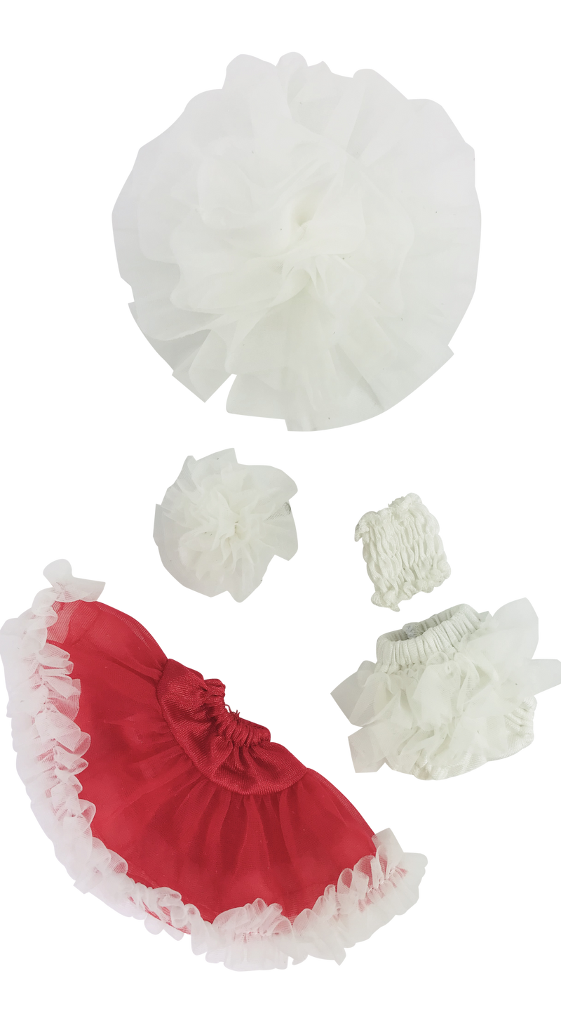 ANGELA Doll clothing DOLLY PETTISKIRT FASHION SET - many colors-dolls-DOLLY by Le Petit Tom ®