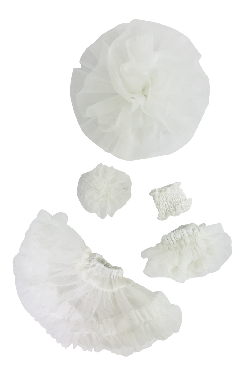 ANGELA Doll clothing DOLLY PETTISKIRT FASHION SET - many colors-dolls-DOLLY by Le Petit Tom ®