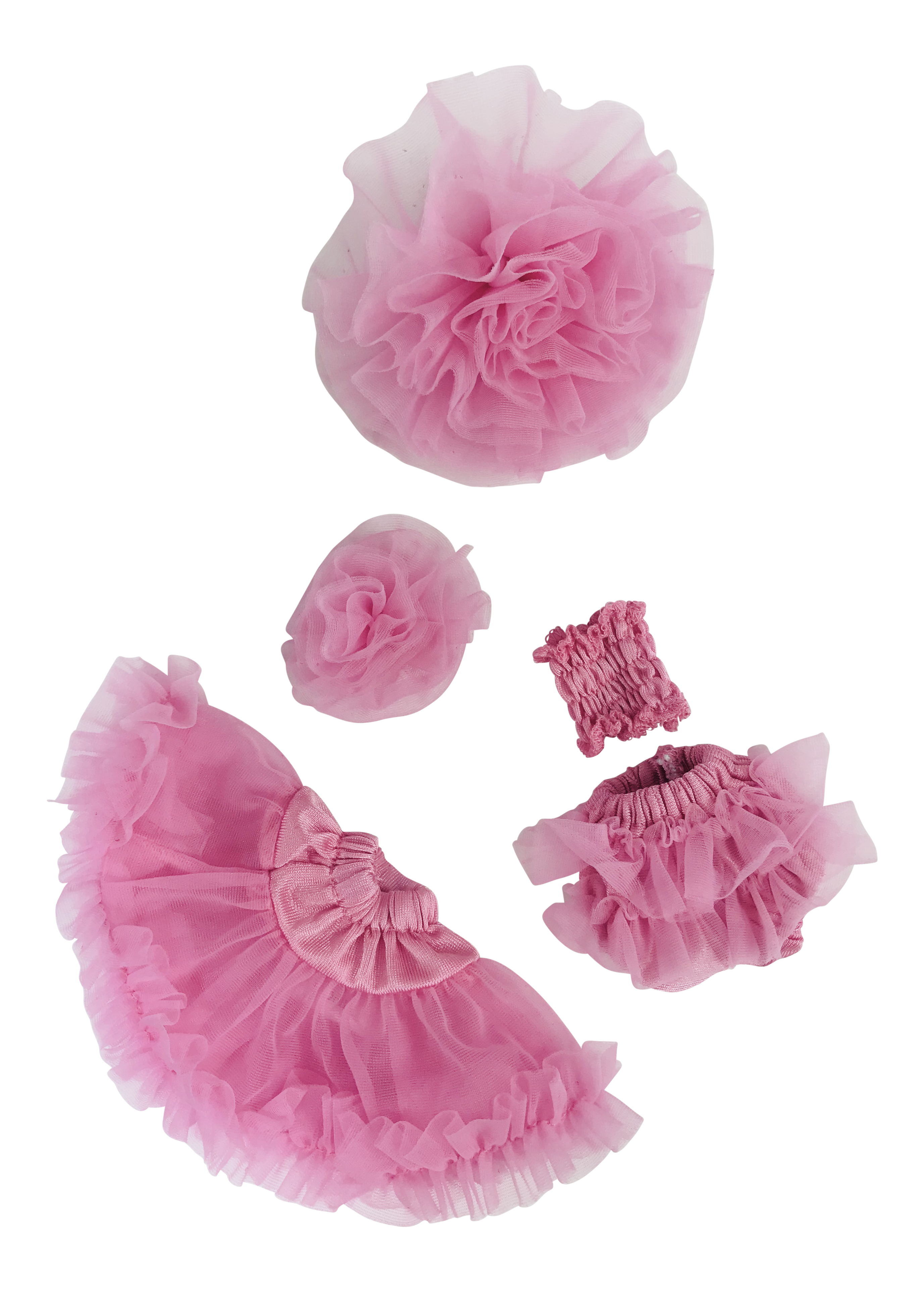 ANGELA Doll clothing DOLLY PETTISKIRT FASHION SET - many colors-dolls-DOLLY by Le Petit Tom ®