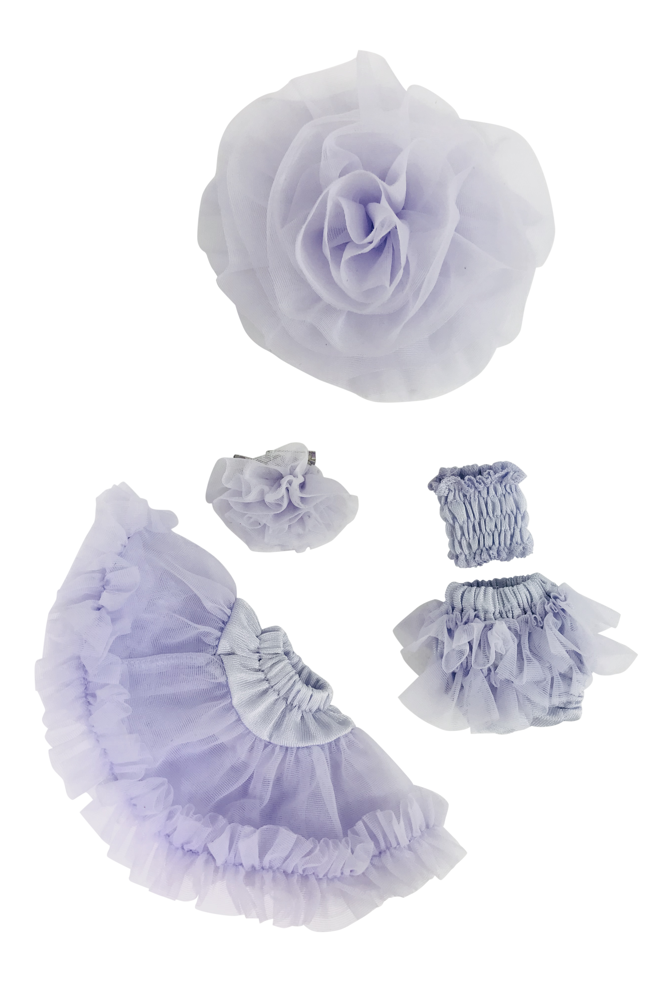 ANGELA Doll clothing DOLLY PETTISKIRT FASHION SET - many colors-dolls-DOLLY by Le Petit Tom ®