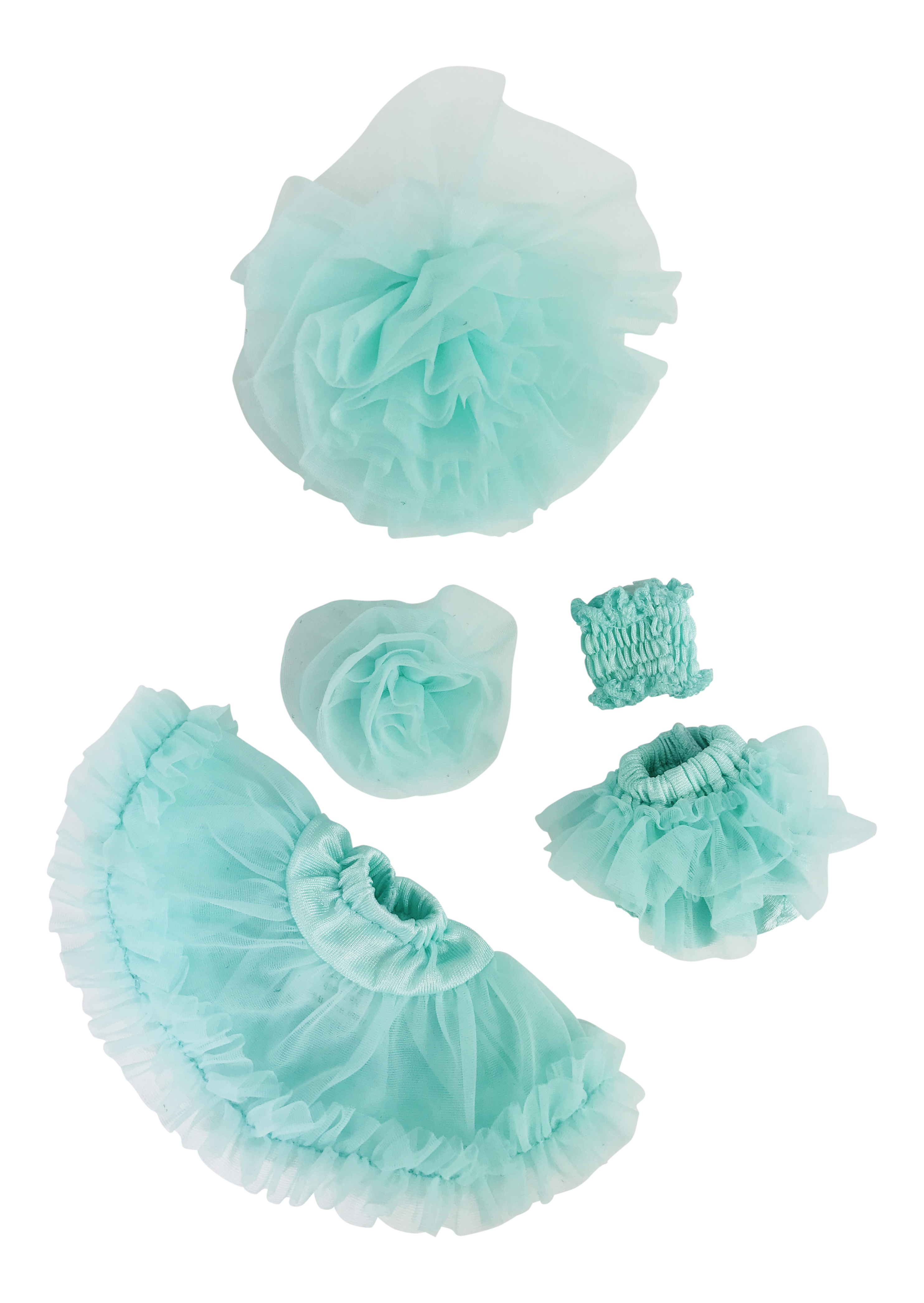 ANGELA Doll clothing DOLLY PETTISKIRT FASHION SET - many colors-dolls-DOLLY by Le Petit Tom ®