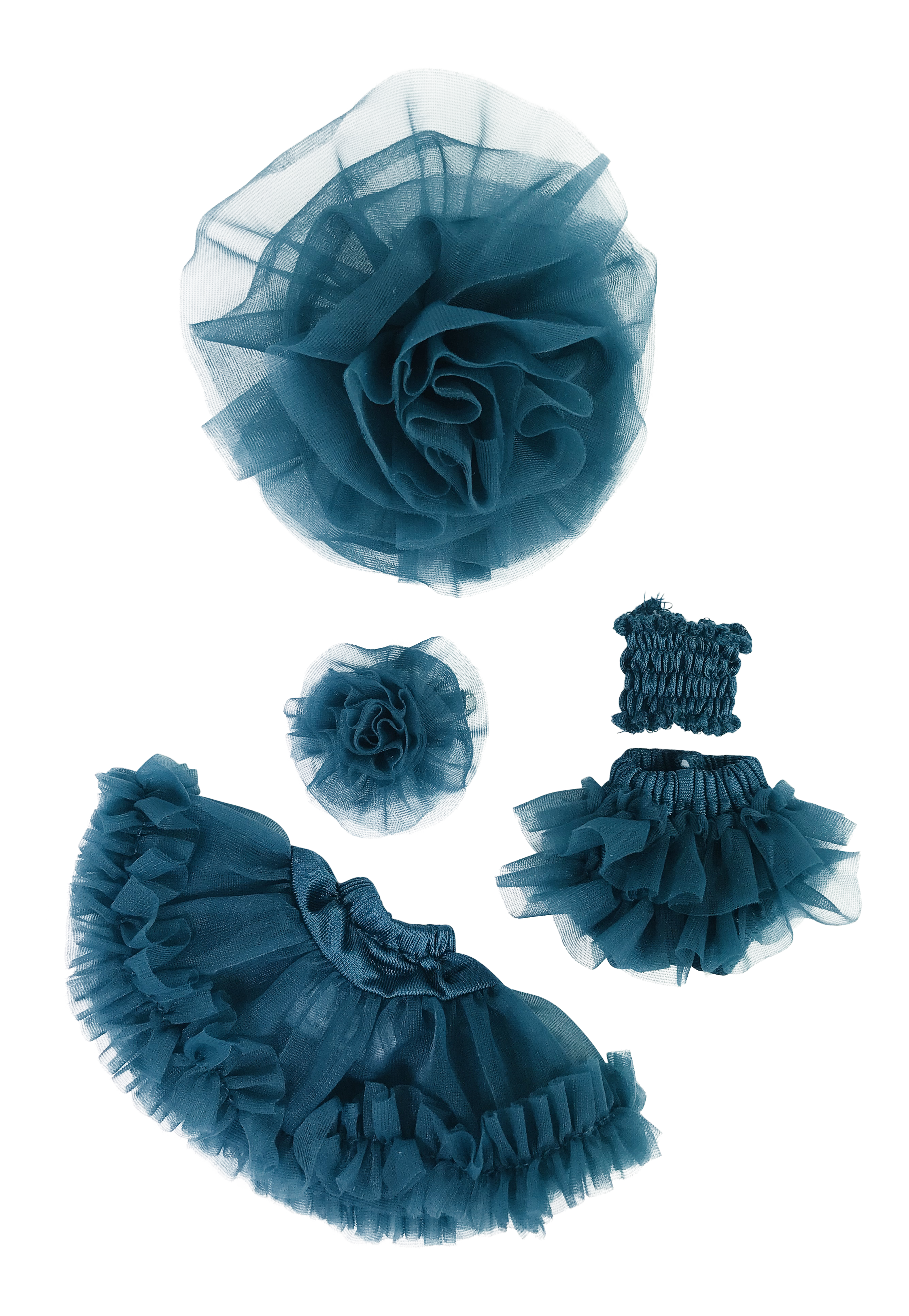 ANGELA Doll clothing DOLLY PETTISKIRT FASHION SET - many colors-dolls-DOLLY by Le Petit Tom ®