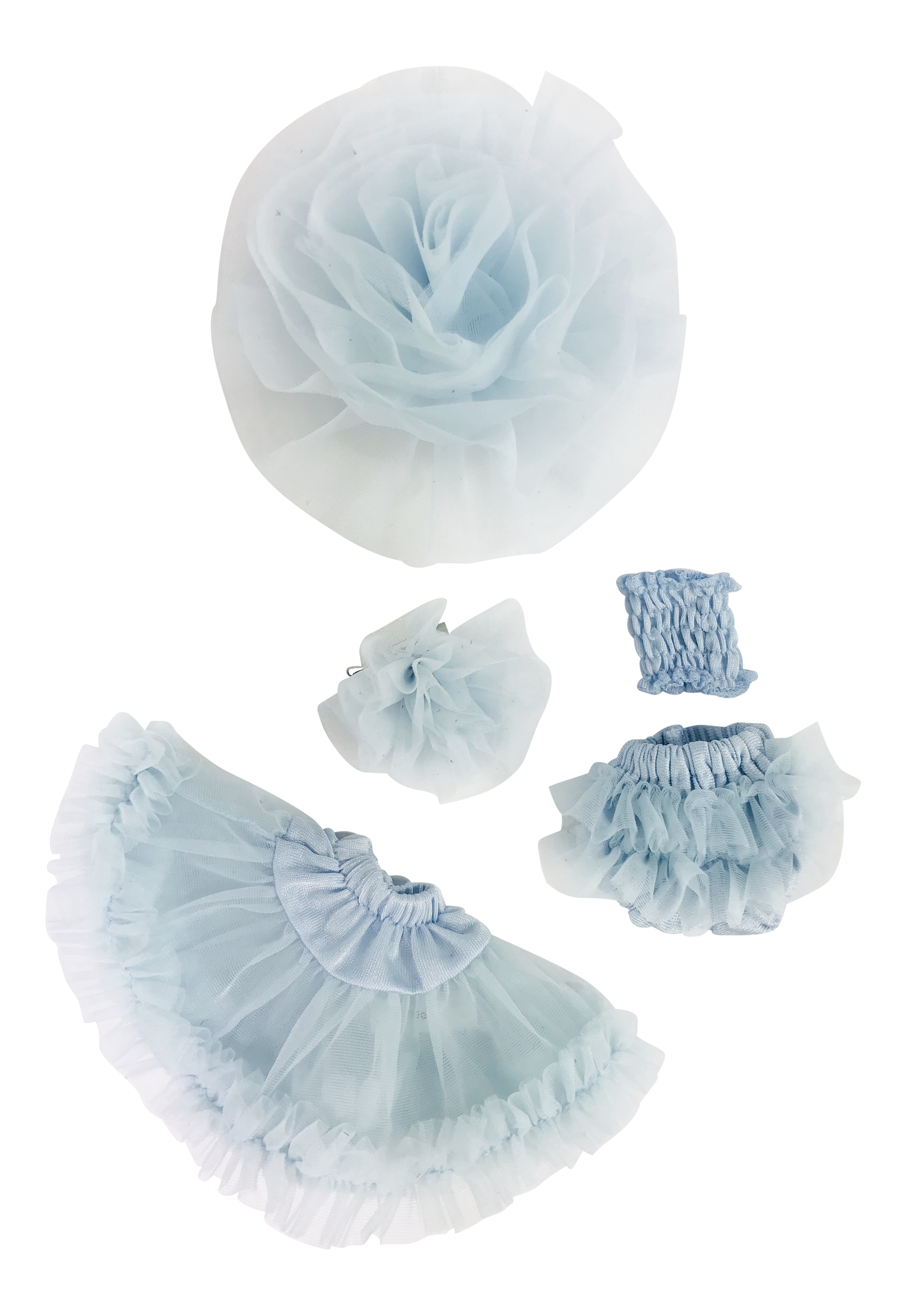 ANGELA Doll clothing DOLLY PETTISKIRT FASHION SET - many colors-dolls-DOLLY by Le Petit Tom ®