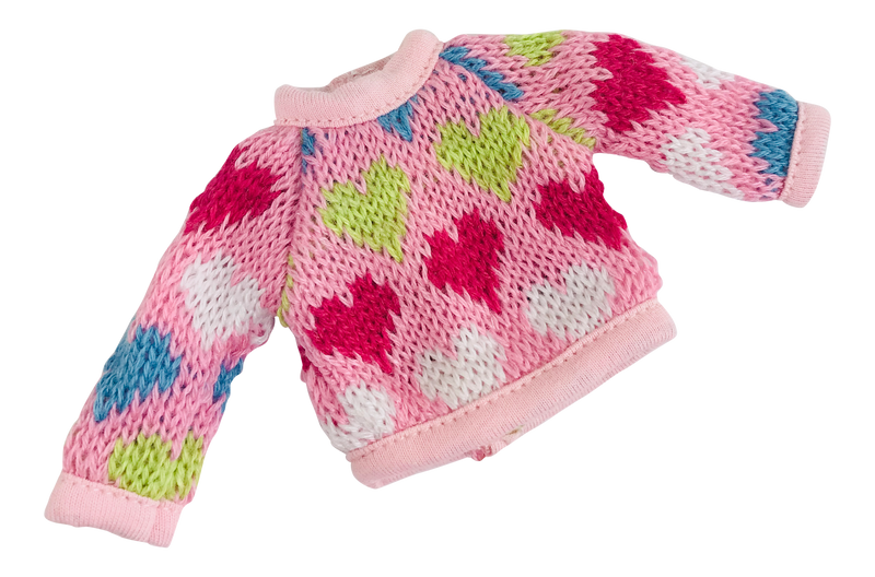 [ OUTLET] ANGELA Doll KNIT SWEATER HEARTS more colors