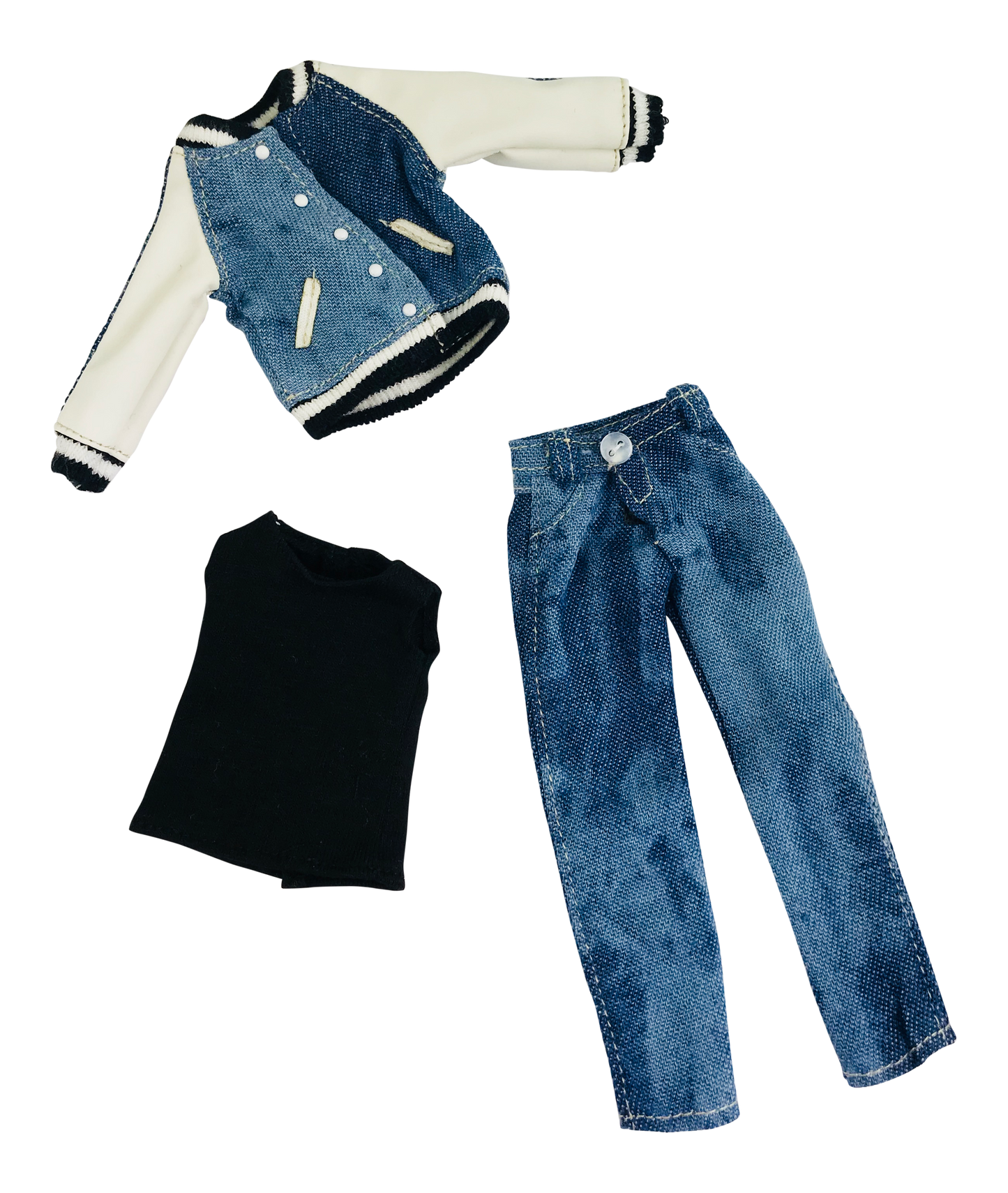 CONJUNTO DE TRAJE DE CHAQUETA DE BÉISBOL Doll ANGELA