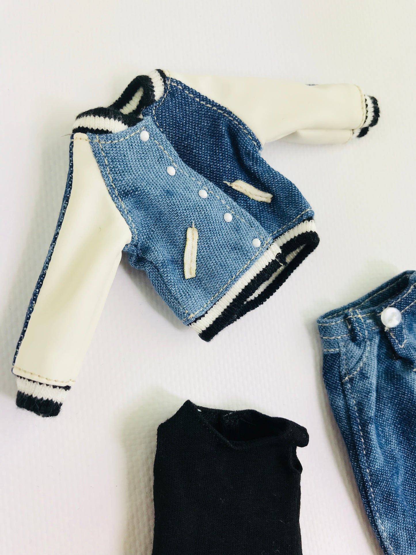 CONJUNTO DE TRAJE DE CHAQUETA DE BÉISBOL Doll ANGELA
