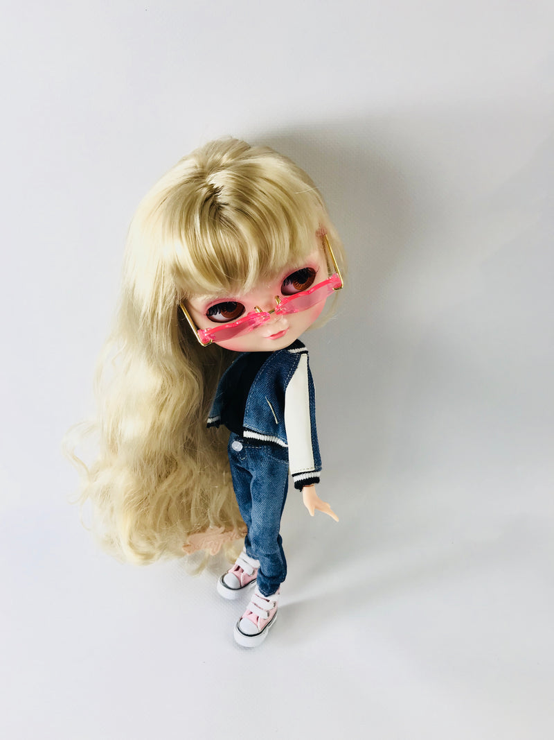 ANGELA Doll BASEBALL JACKET SUIT SET