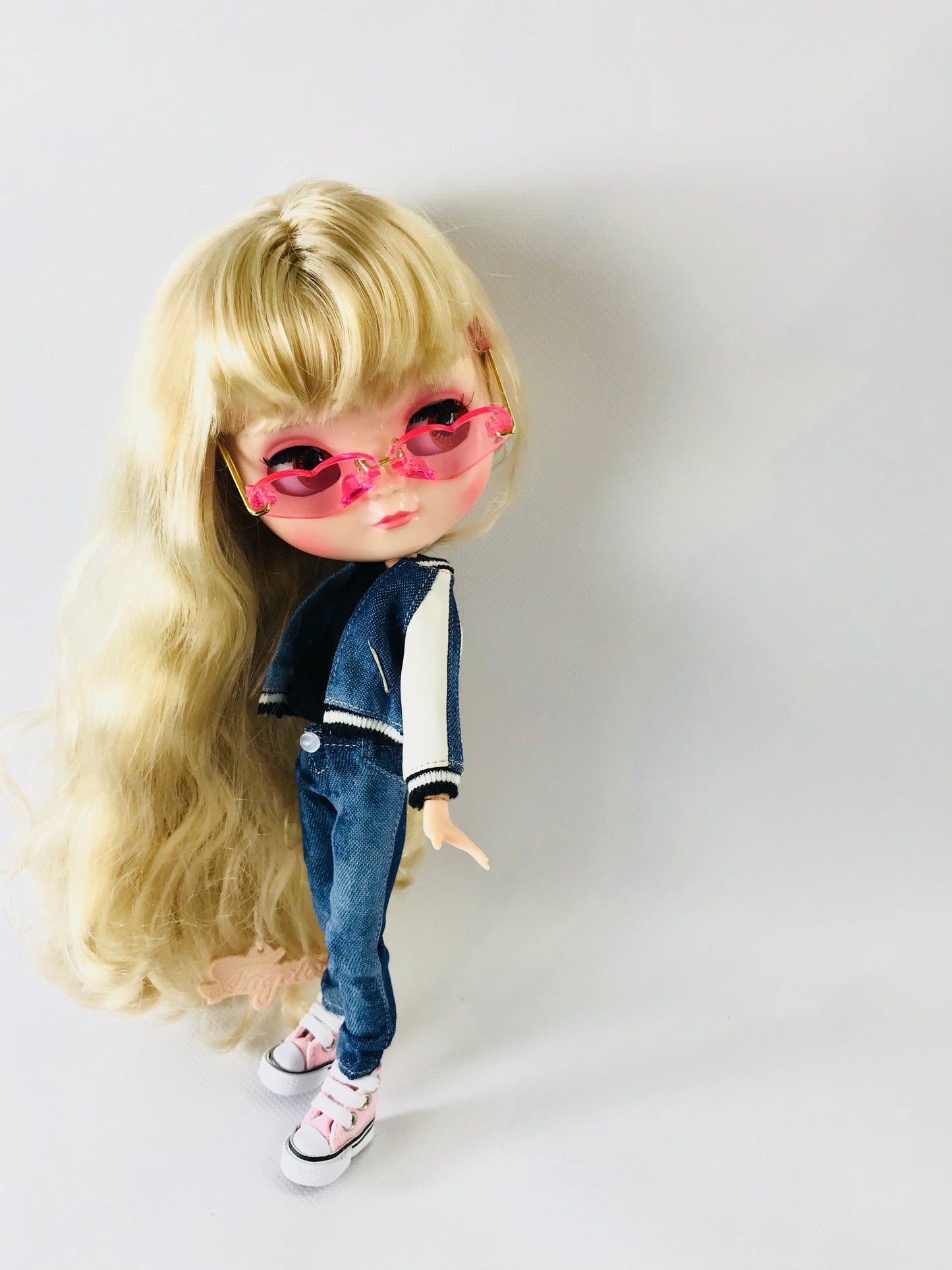 CONJUNTO DE TRAJE DE CHAQUETA DE BÉISBOL Doll ANGELA