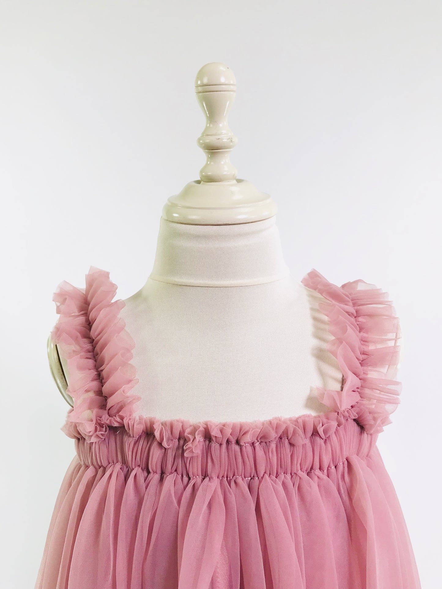VESTIDO DE PLAYA DOLLY 2 WAY TUTU COVER UP malva