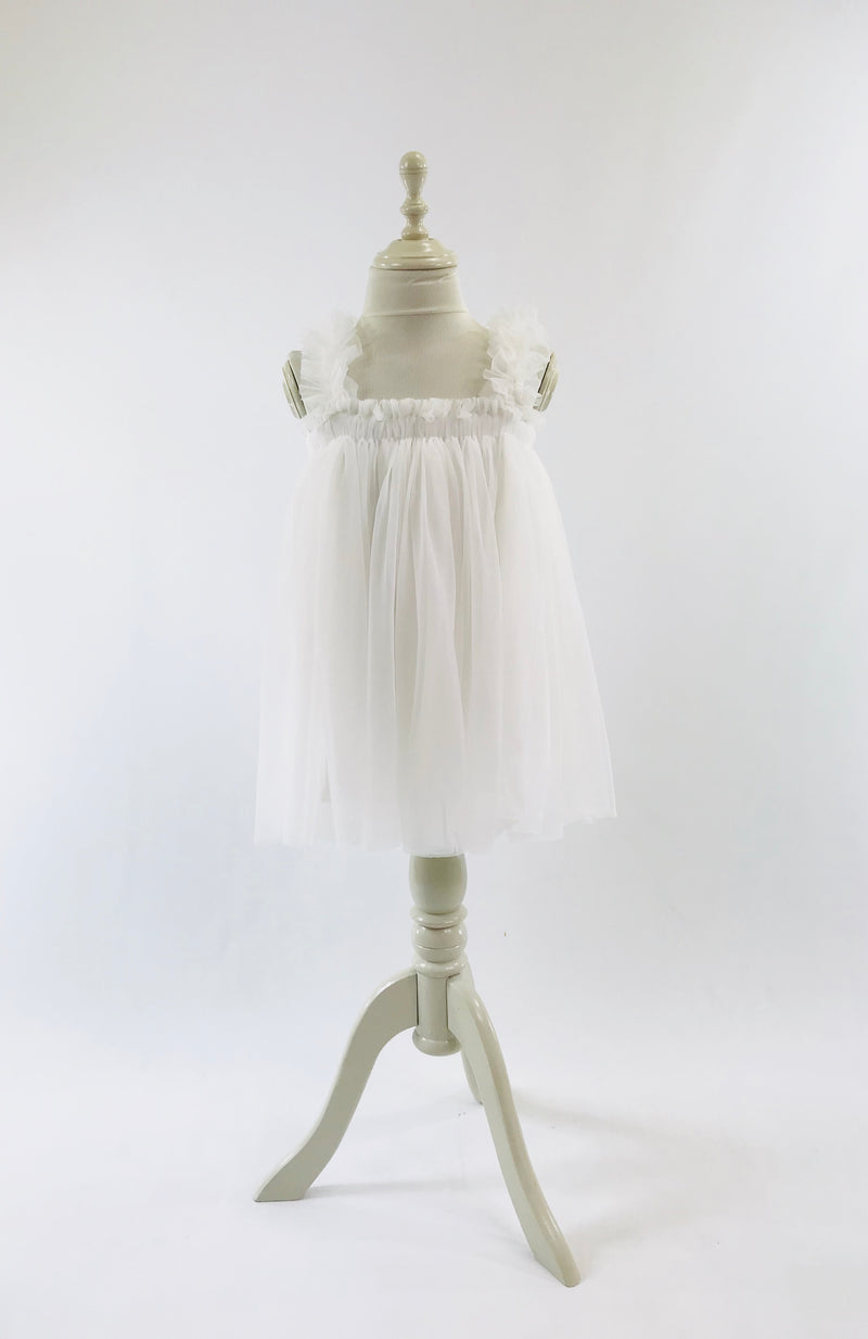 DOLLY 2 WAY TUTU VESTIDO BEACH COVER UP blanco roto