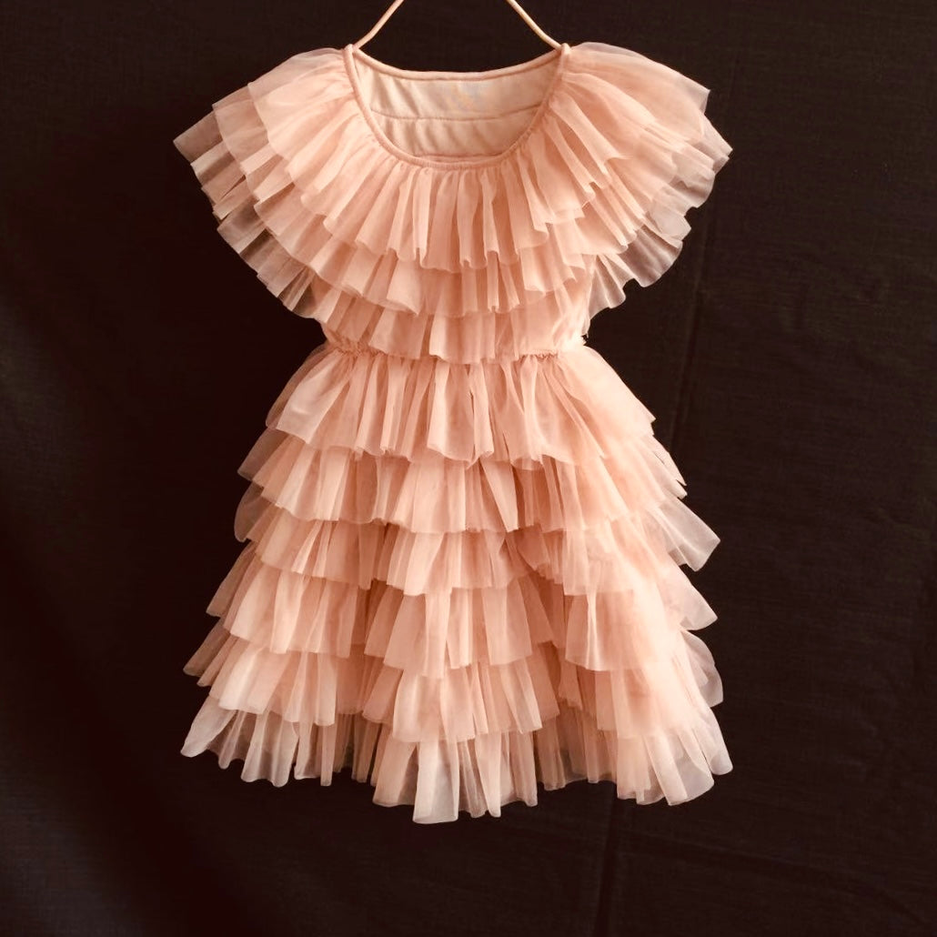 VESTIDO DOLLY DELICIOUS CAKE rosa ballet