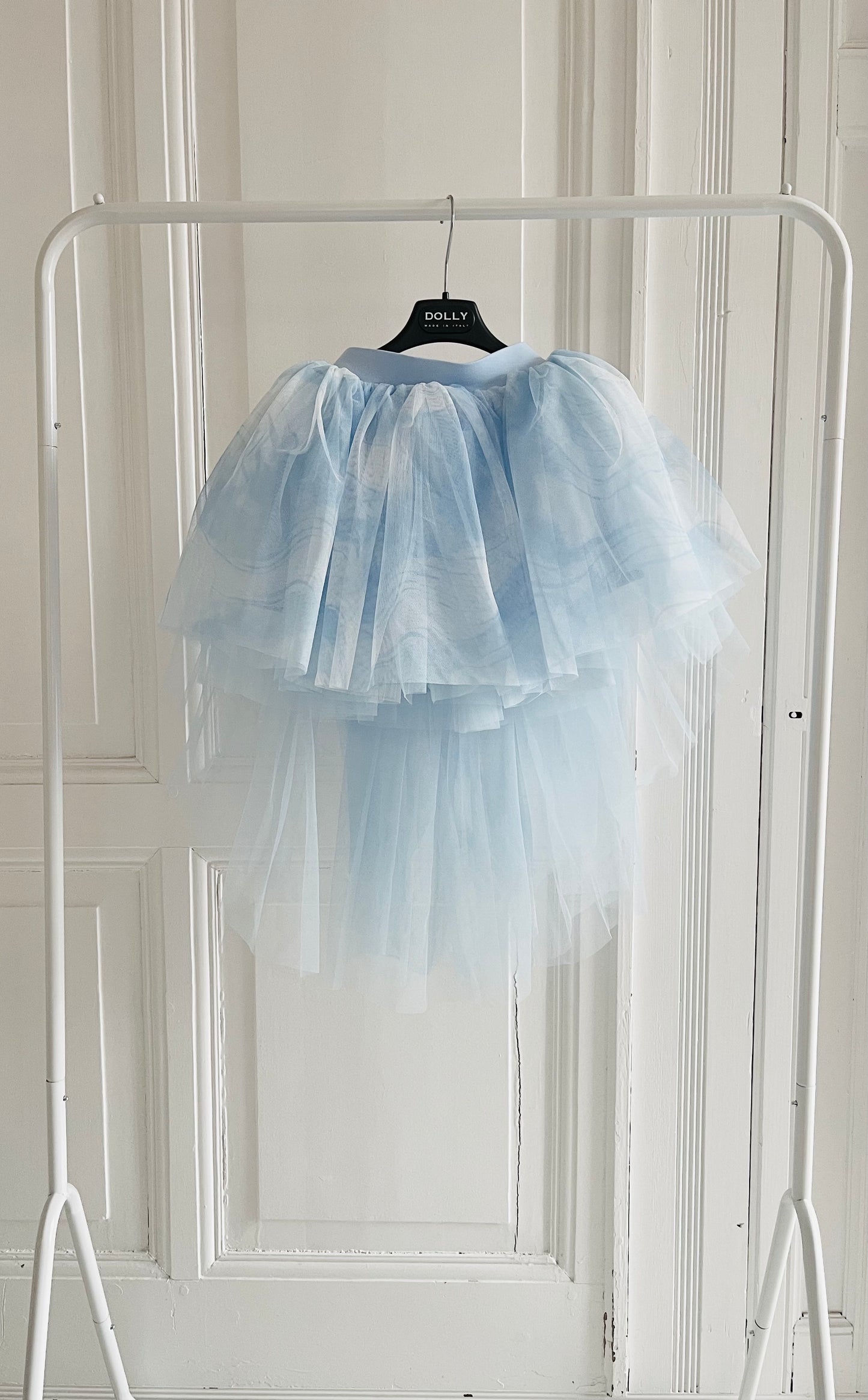 DOLLY® DREAMY DANCING CLOUDS HIGH-LOW TUTU SKIRT blue clouds ☁️