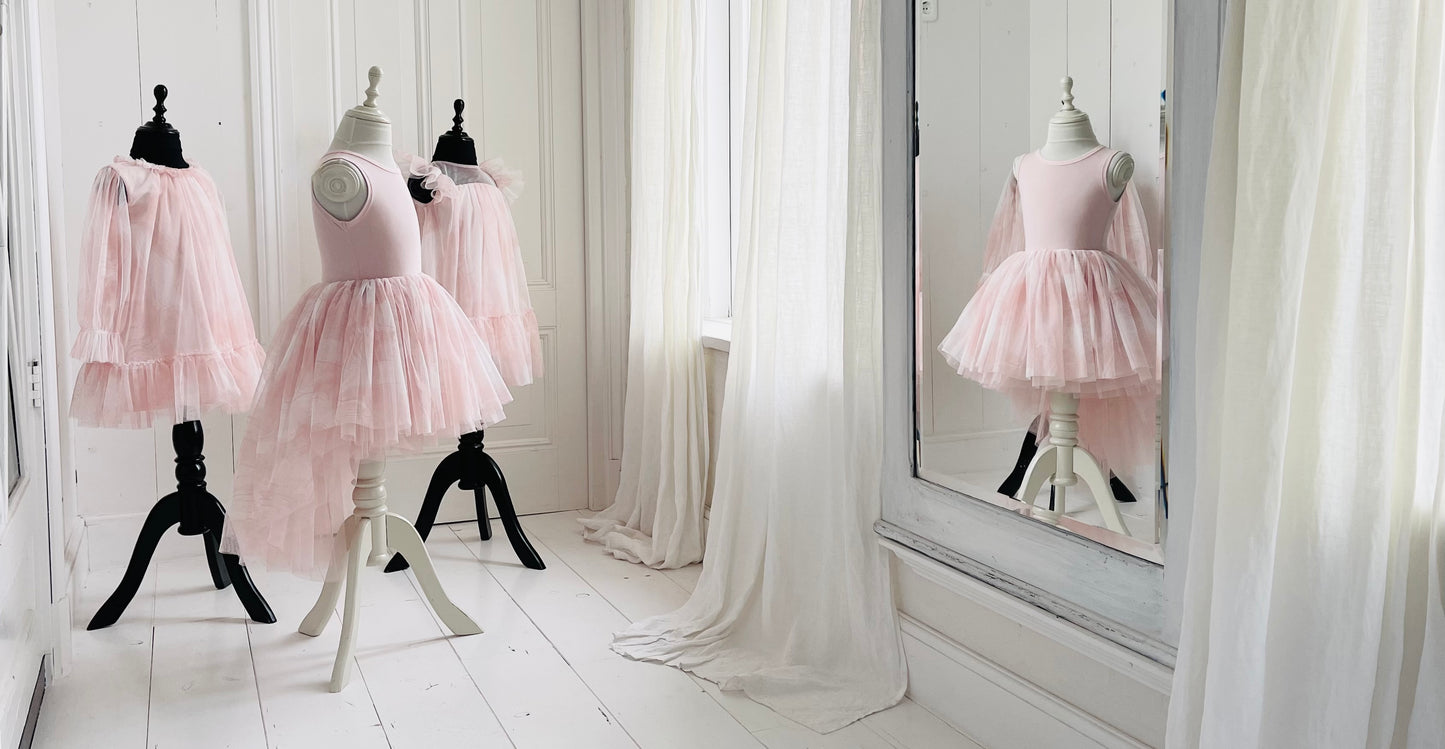 DOLLY® DREAMY SKY HIGH-LOW TUTU DRESS pink clouds ☁️