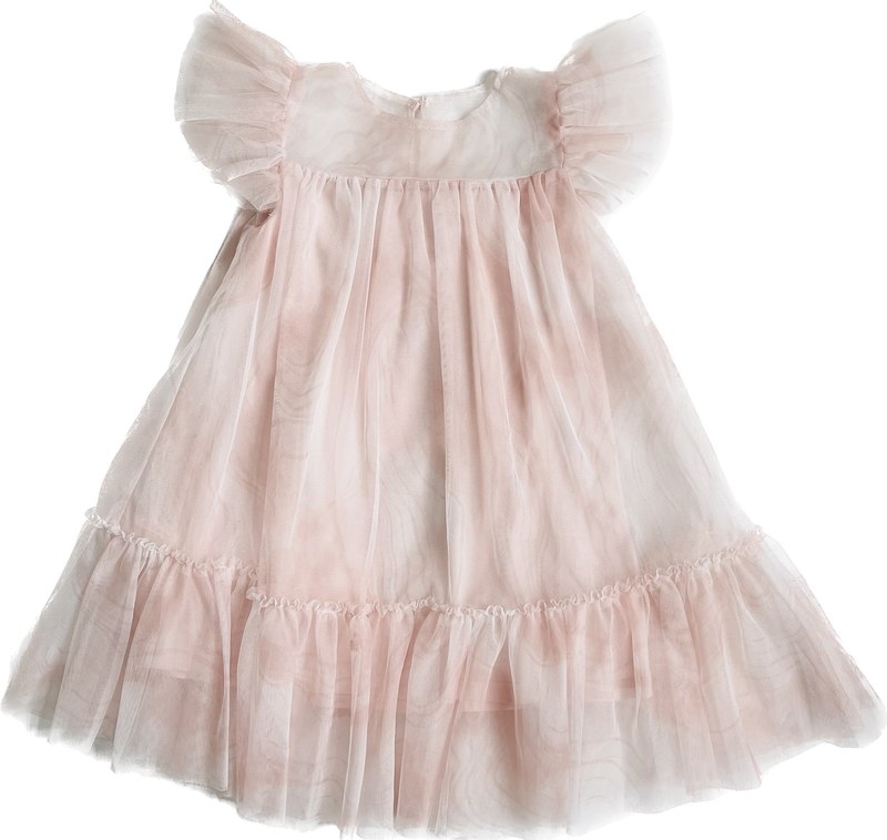 DOLLY® STARS &amp; MOON ⭐️ 🌙 VESTIDO DE HADA DE TUL rosa ballet